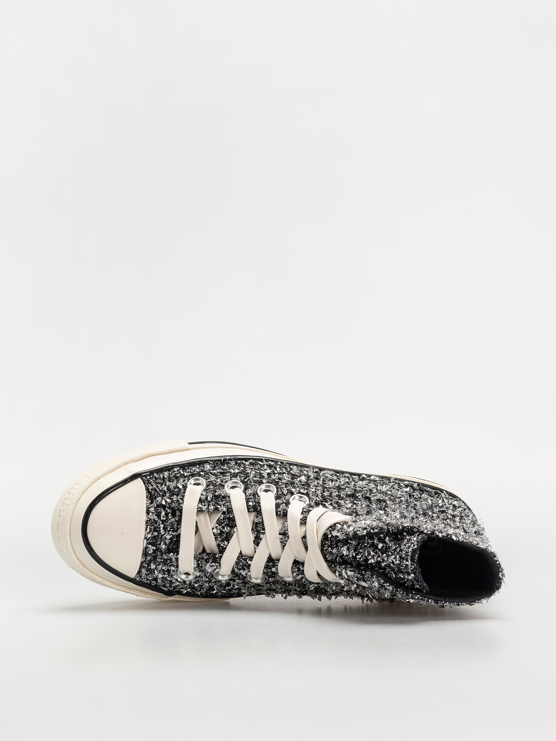 Teniși Converse Chuck 70 Hi (black/silver/egret)