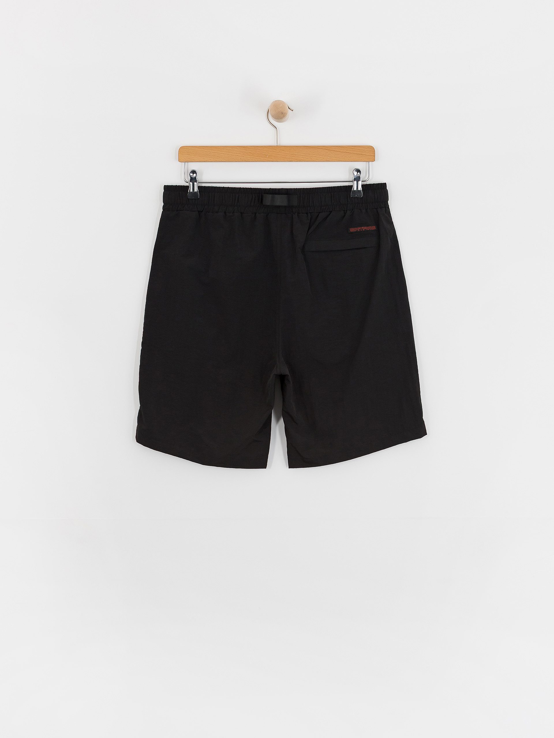 Pantaloni scurți Spitfire Eternal (black w/red white&black embroidery)