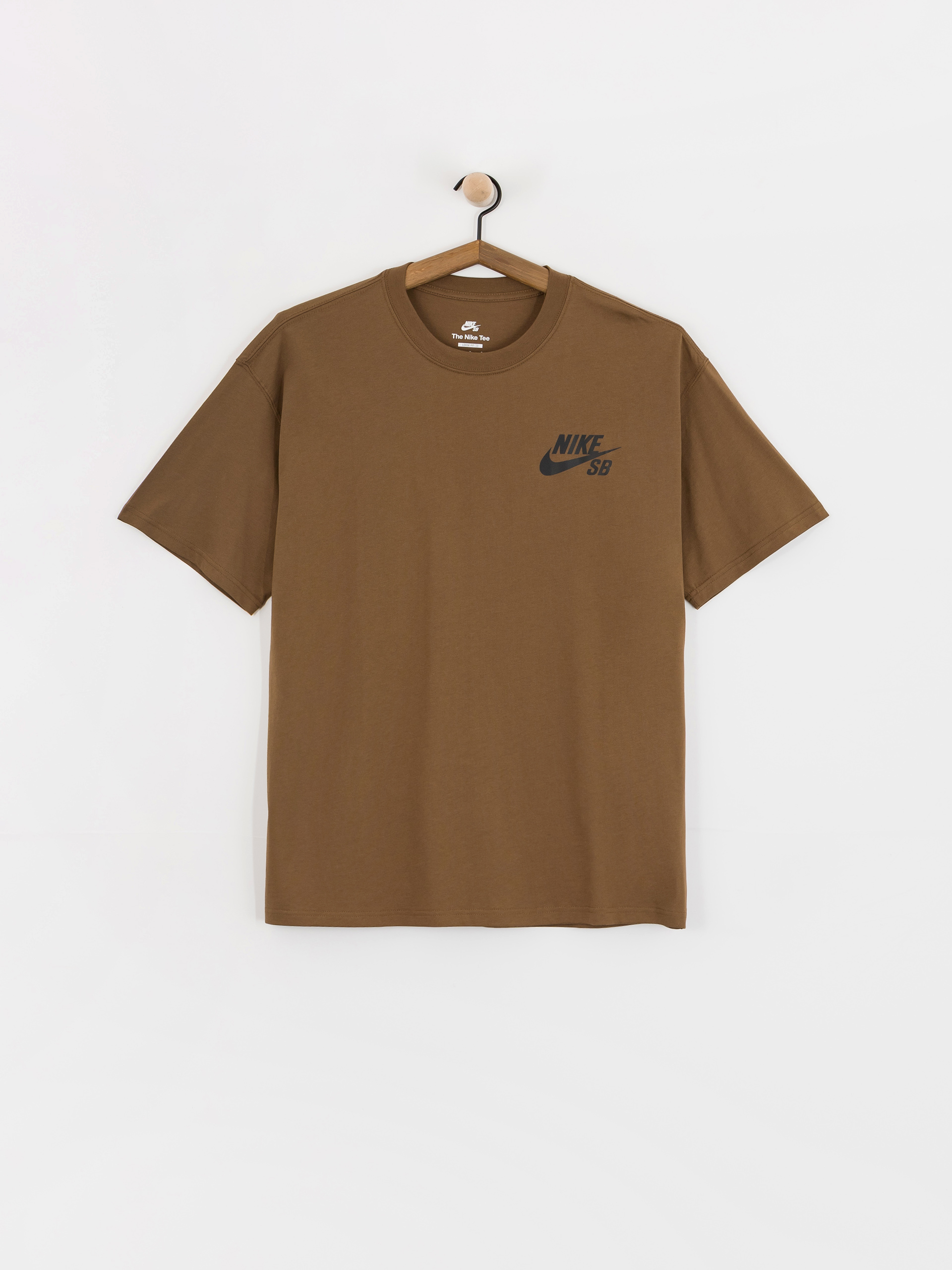 Tricou Nike SB Logo (mosswood brown)