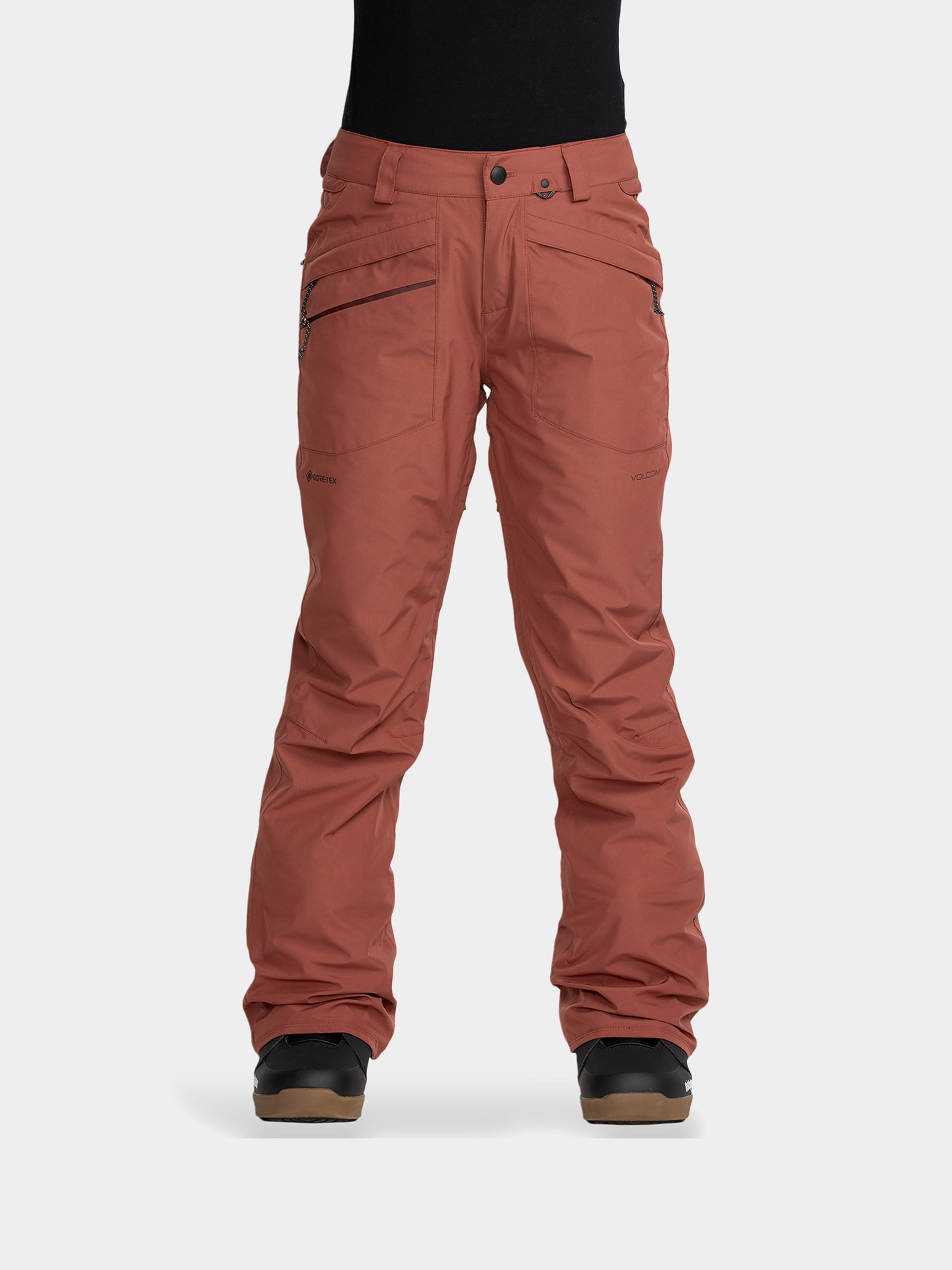 Pantaloni pentru snowboard Volcom Kanyon Ins Gore Wmn (henna)