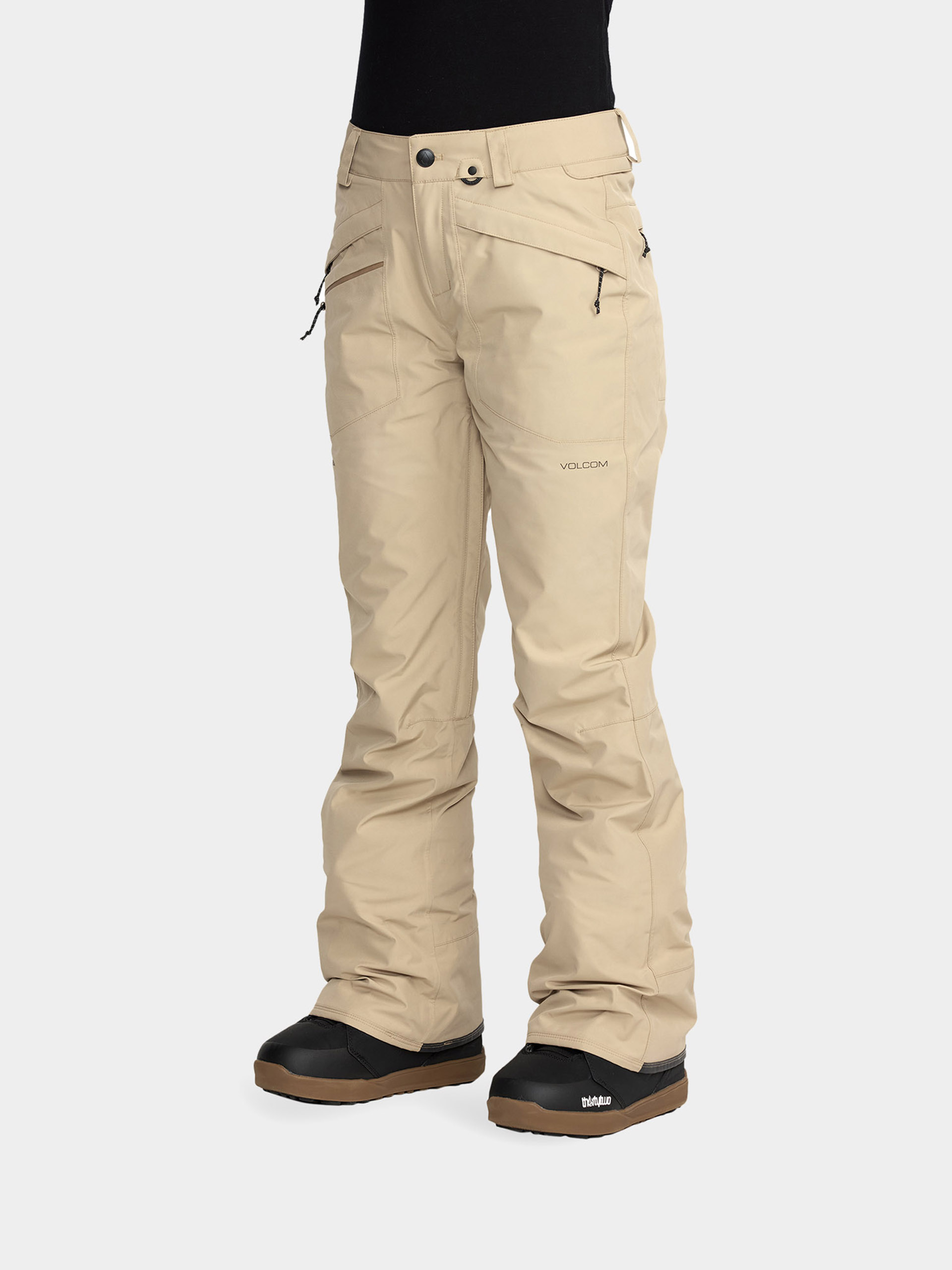 Pentru femei Pantaloni pentru snowboard Volcom Kanyon Ins Gore (oatmeal)