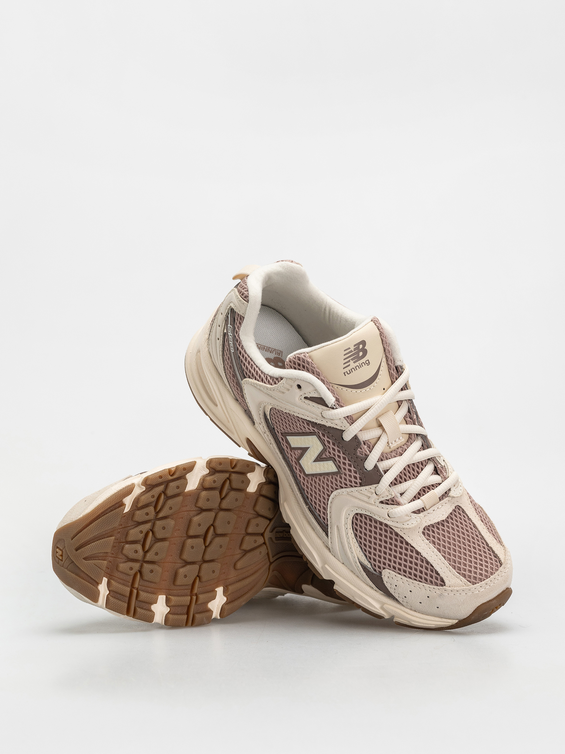 Pantofi New Balance 530 - maro, bej (bisque)