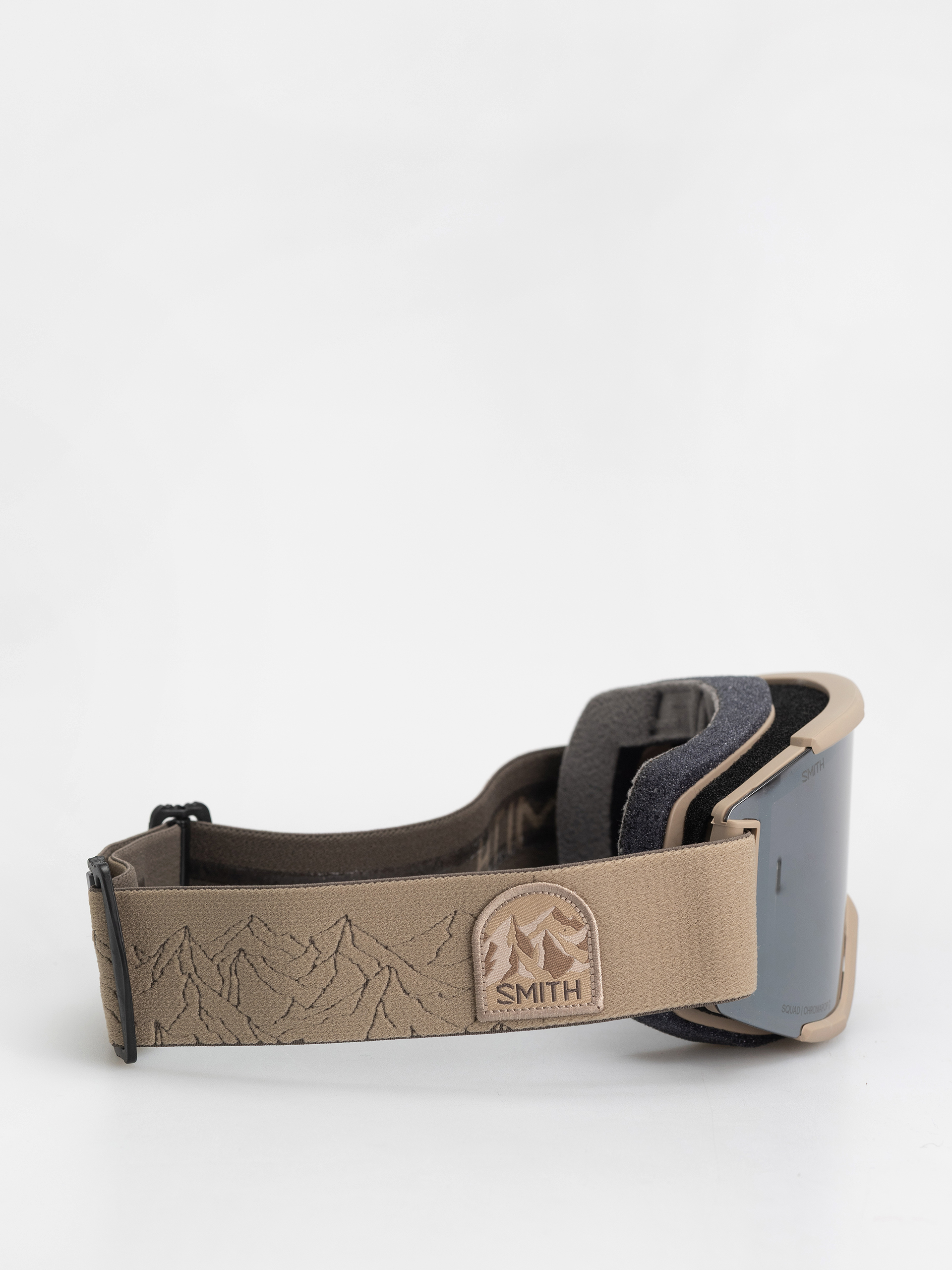 Ochelari pentru snowboard Smith Squad (bandit/chromapop sun platinum mirror)