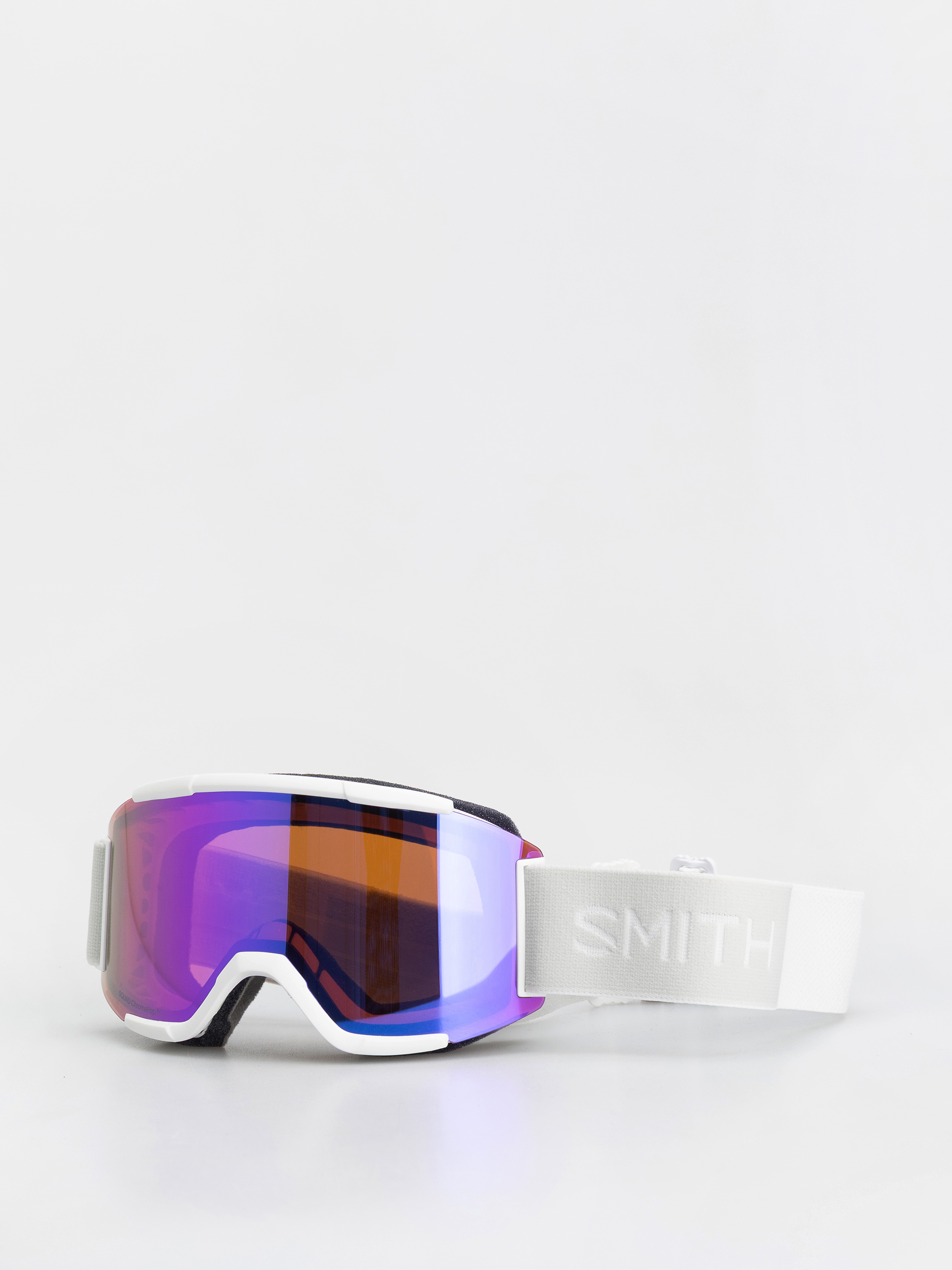 Ochelari pentru snowboard Smith Squad (white vapor/chromapop everyday violet mirror)