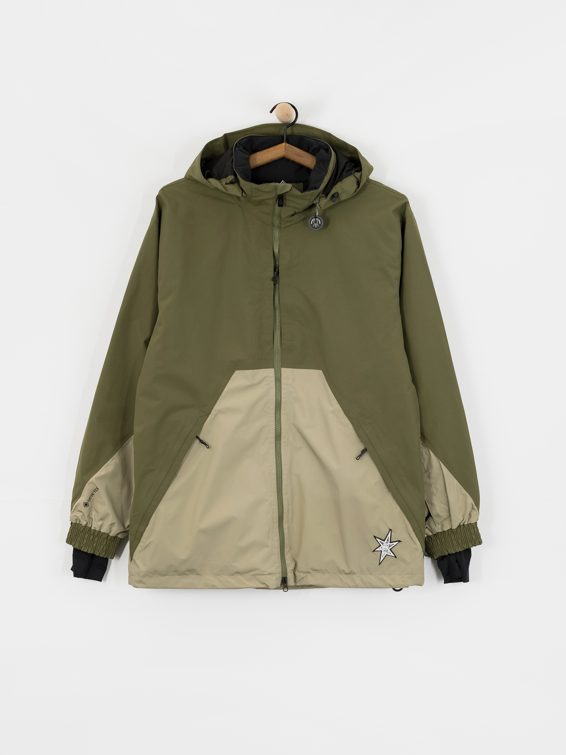 Geacă de snowboard Volcom Longo Gore Tex (dark olive)