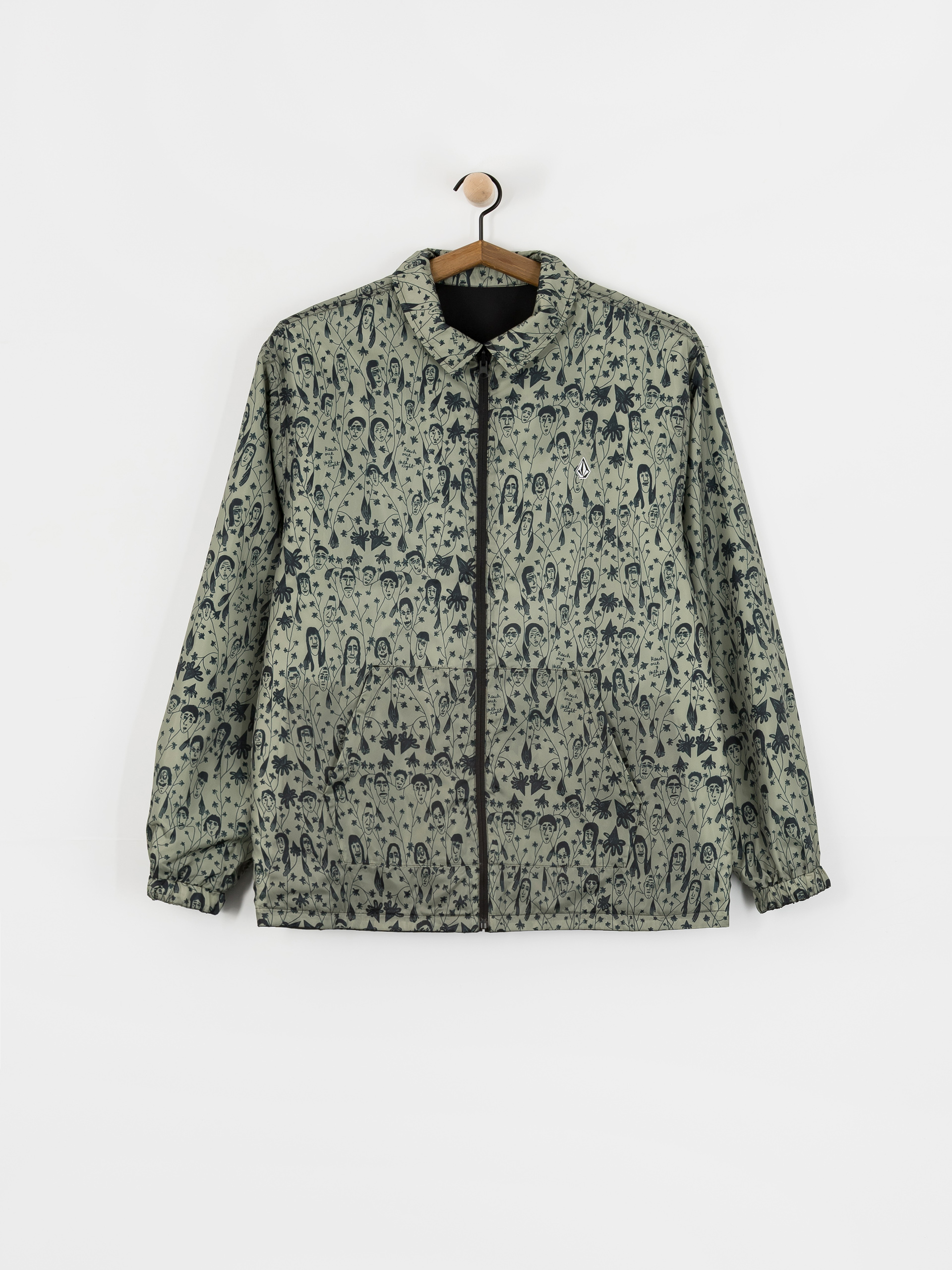 Geacă Volcom Fakie Reversible (black)