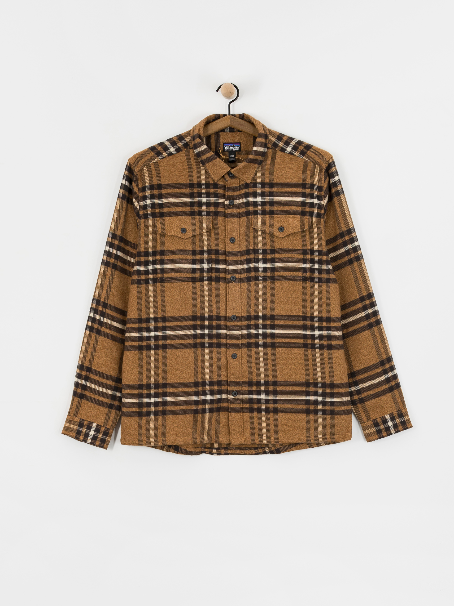 Cu0103mau0219u0103 Patagonia Fjord Flannel (catch deer brown)