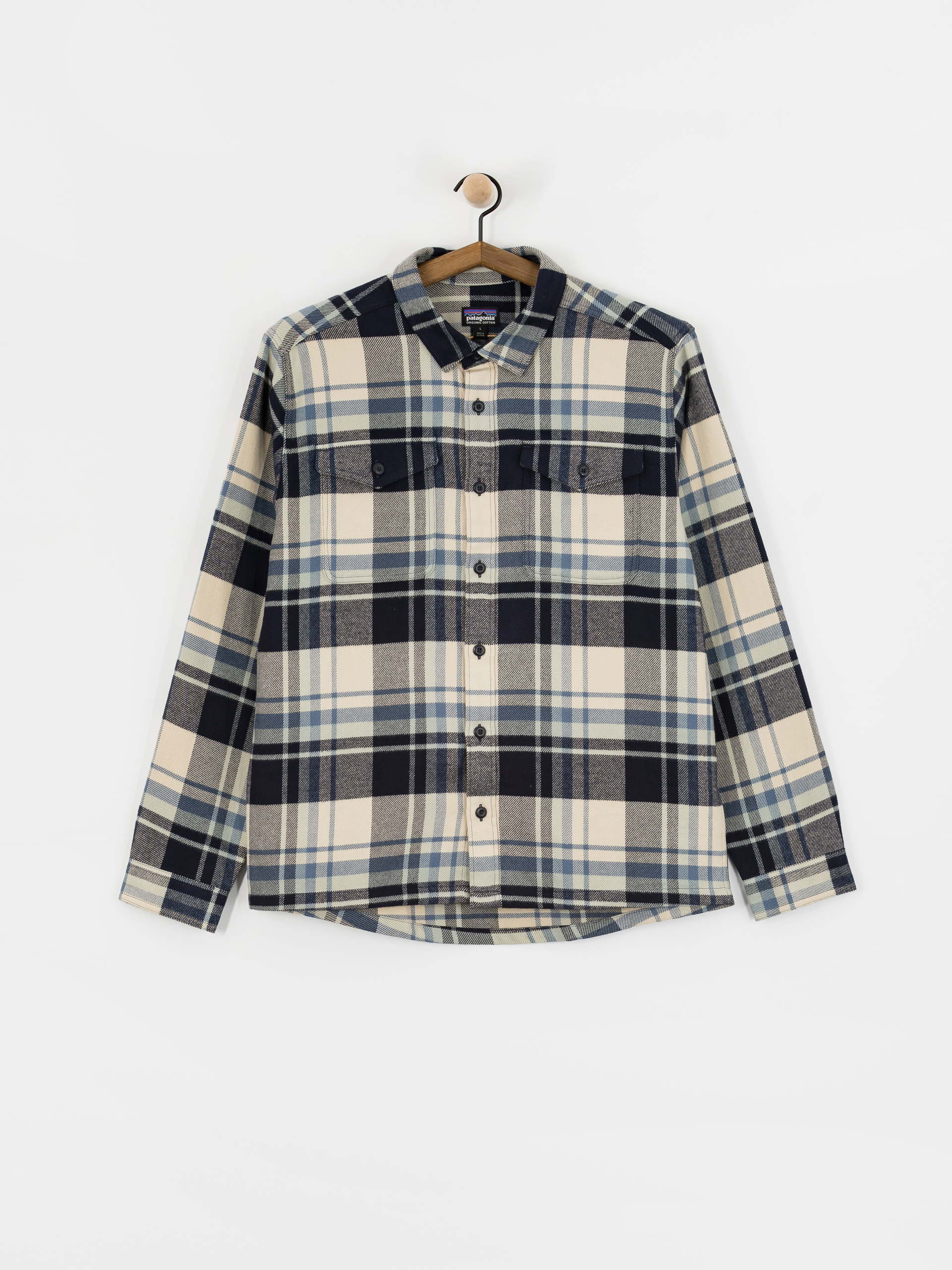 Cu0103mau0219u0103 Patagonia Fjord Flannel (hibernate sunken blue)