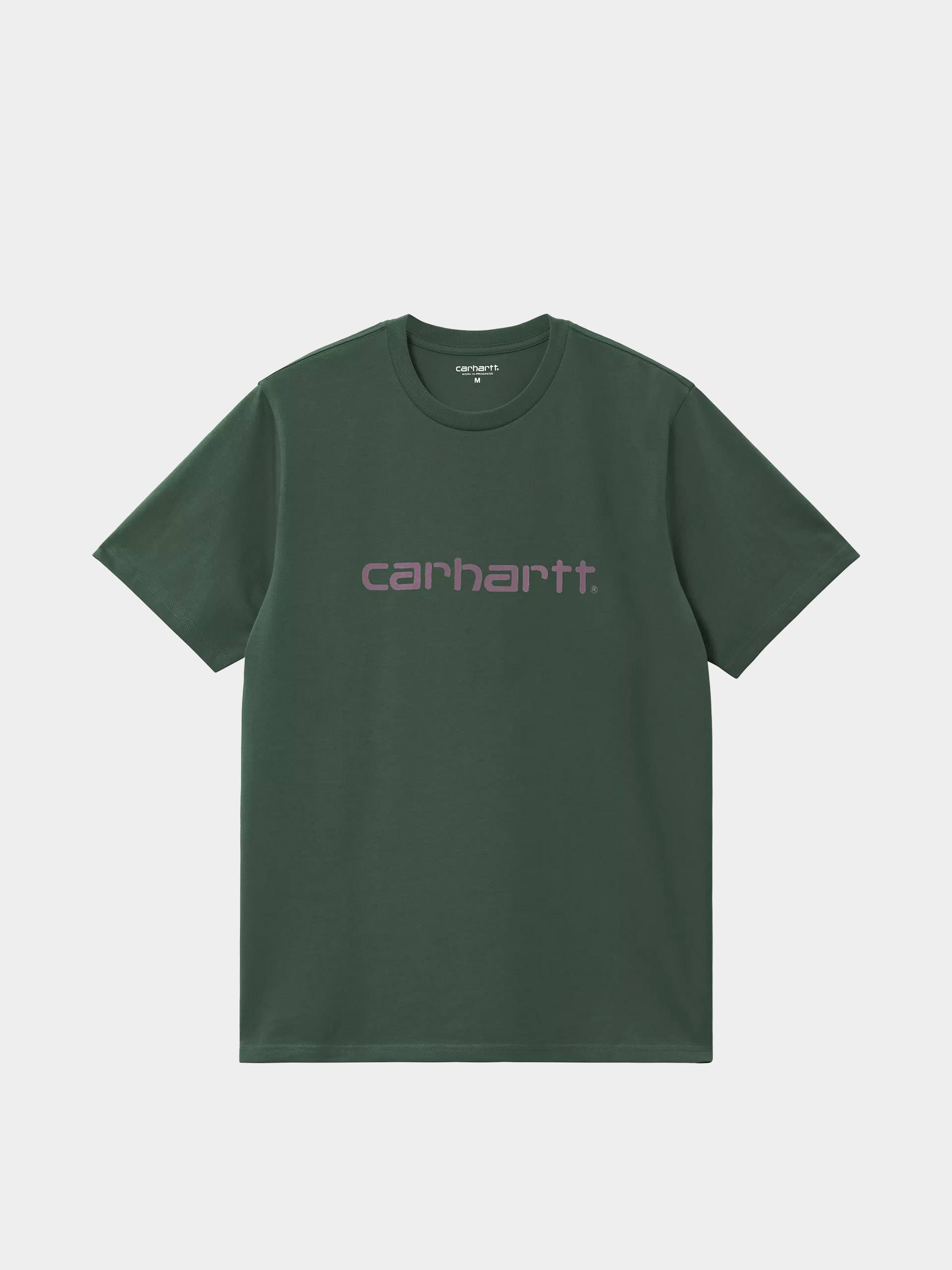 Tricou Carhartt WIP Script (sycamore tree/phlox)