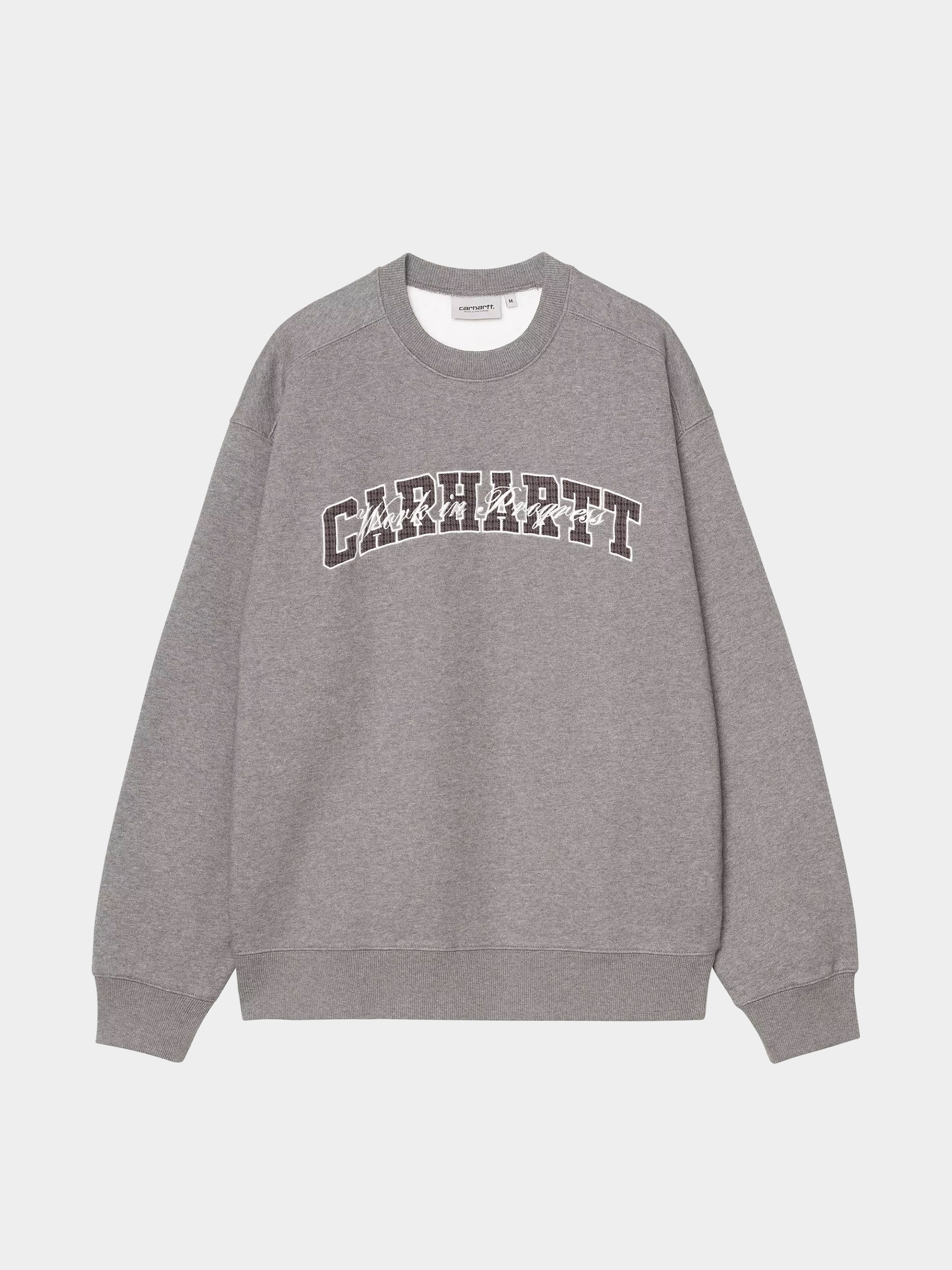 Hanorac Carhartt WIP Big School (dark grey heather)