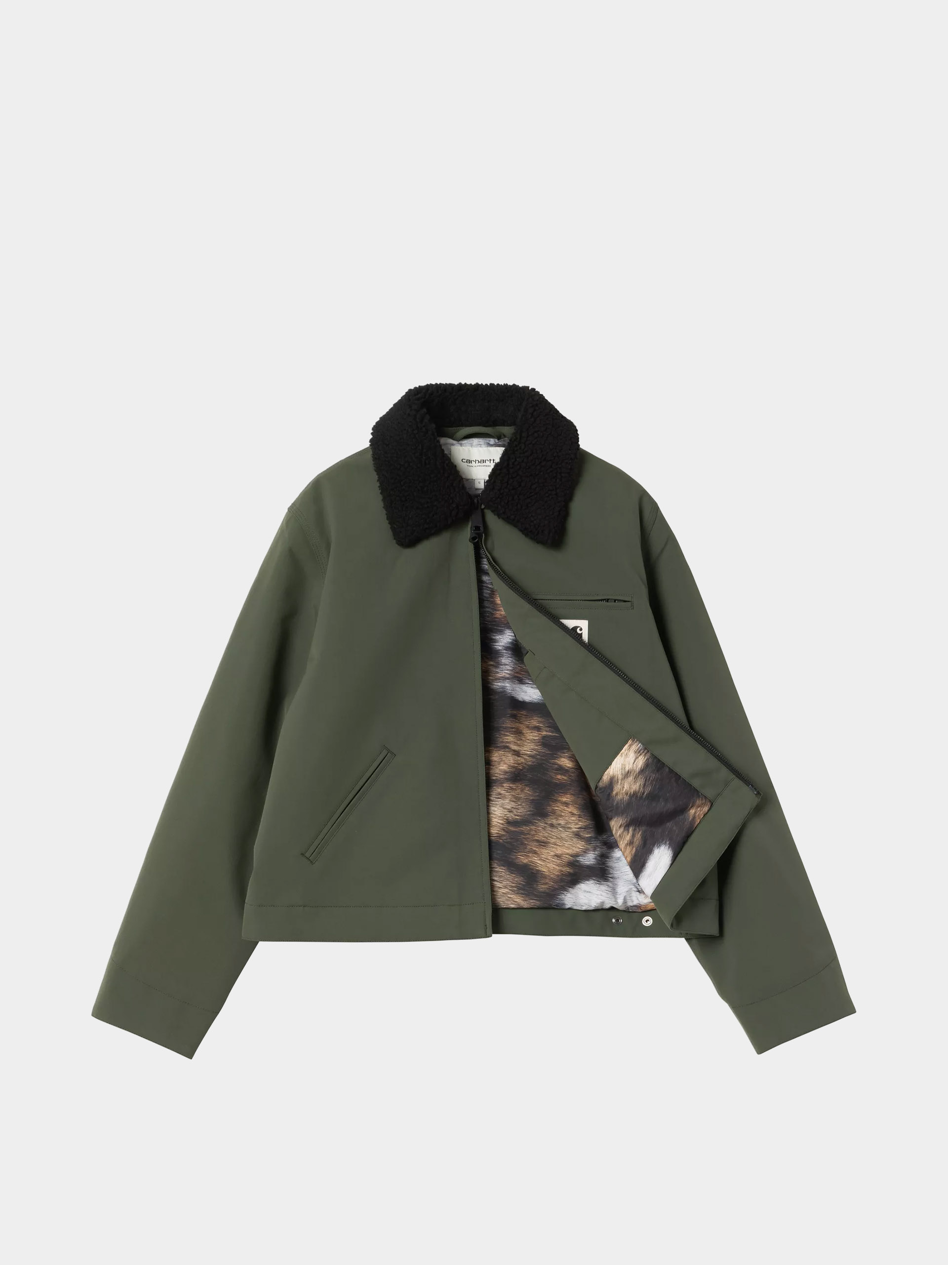 Geacă Carhartt WIP Newkirk Wmn (opuntia/wild dog print)