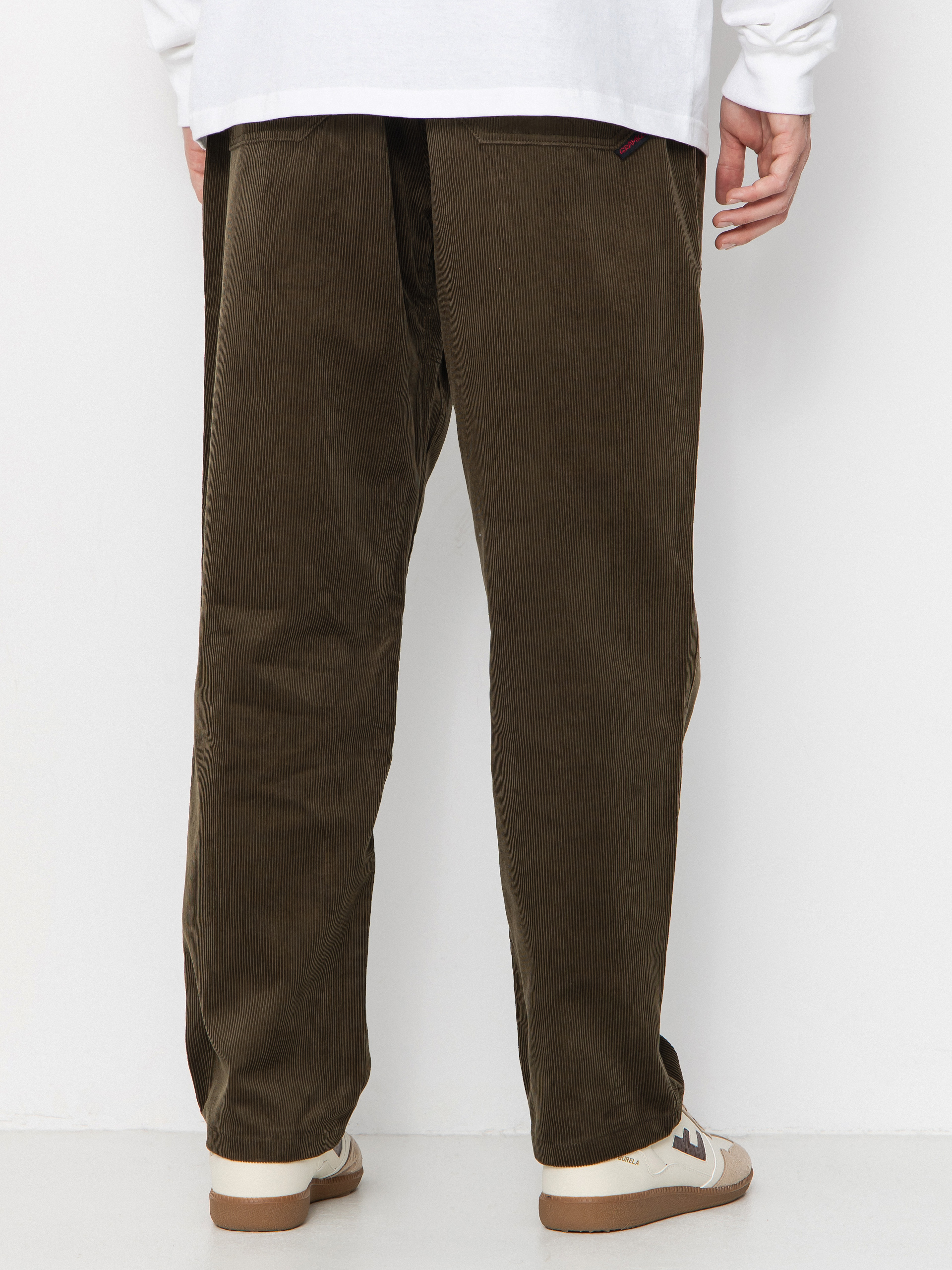 Pantaloni Gramicci Corduroy Loose Tapered Ridge (olive)