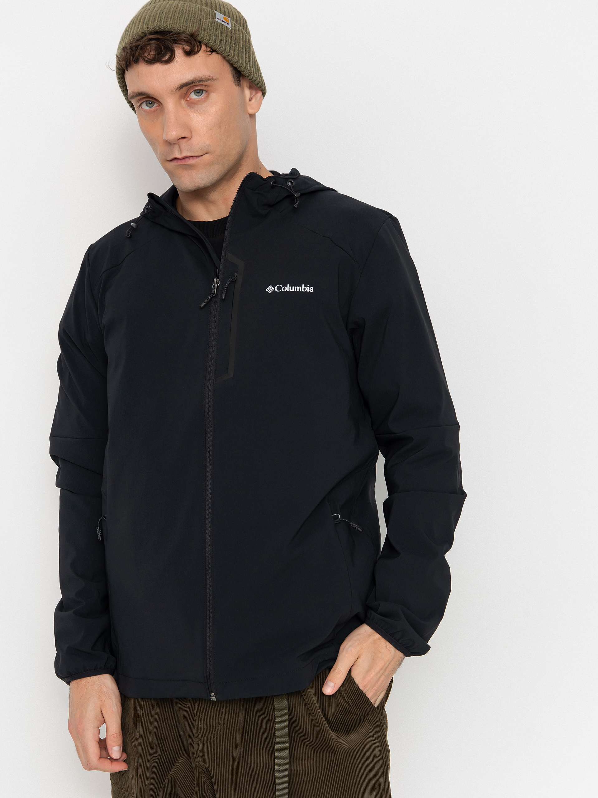 Geacă Columbia Pike Lake II Hooded - maro (tobacco/black)