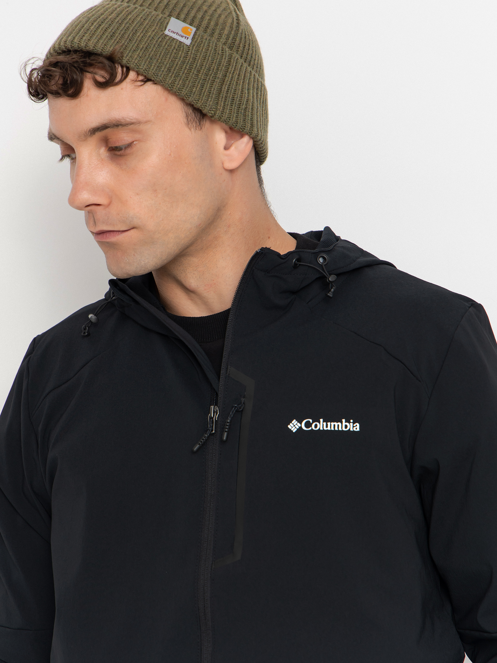 Geacă Columbia Tech Softshell HD - negru (black)