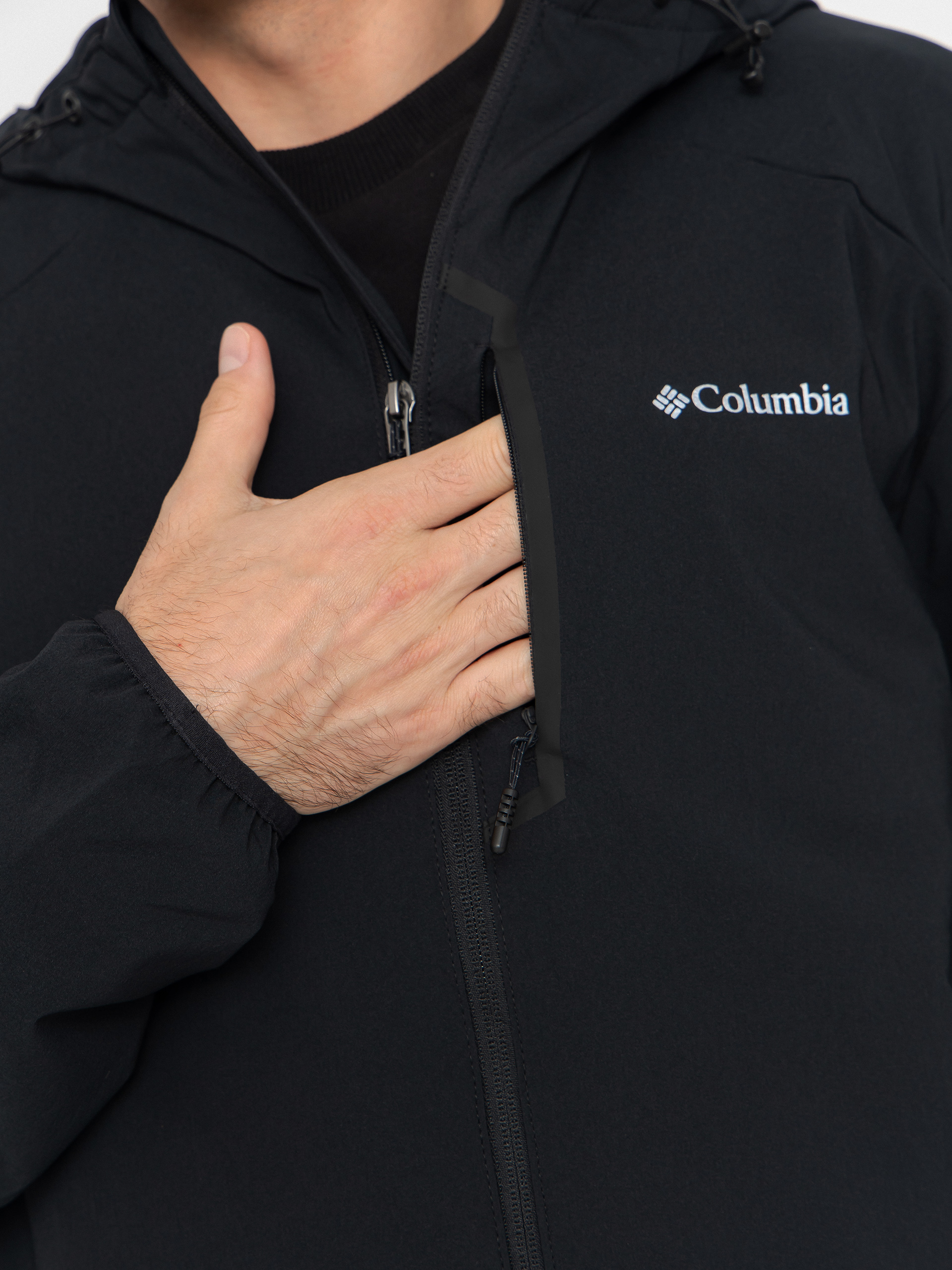 Geacă Columbia Tech Softshell HD (black)