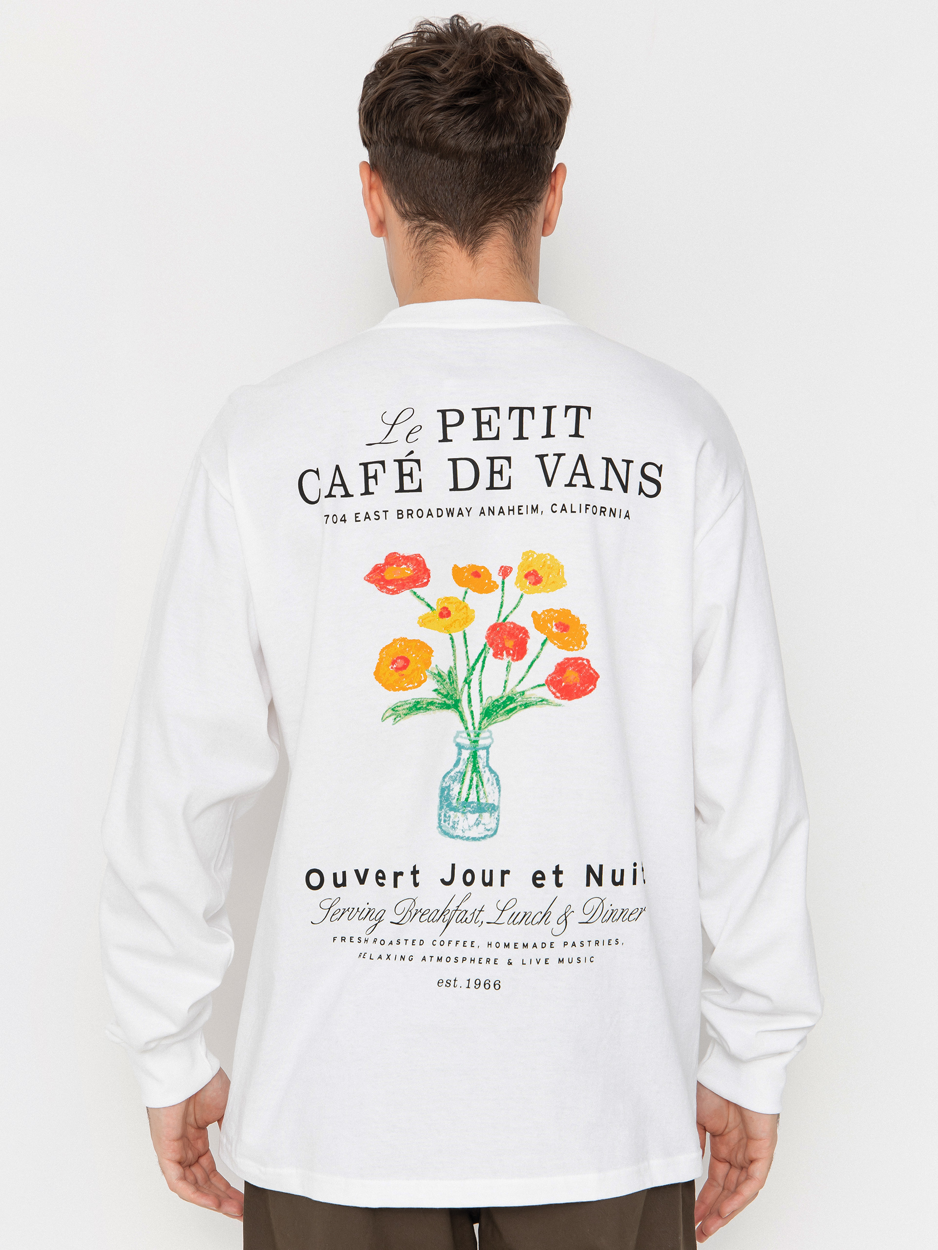 Longsleeve Vans Cafe Vans (white)