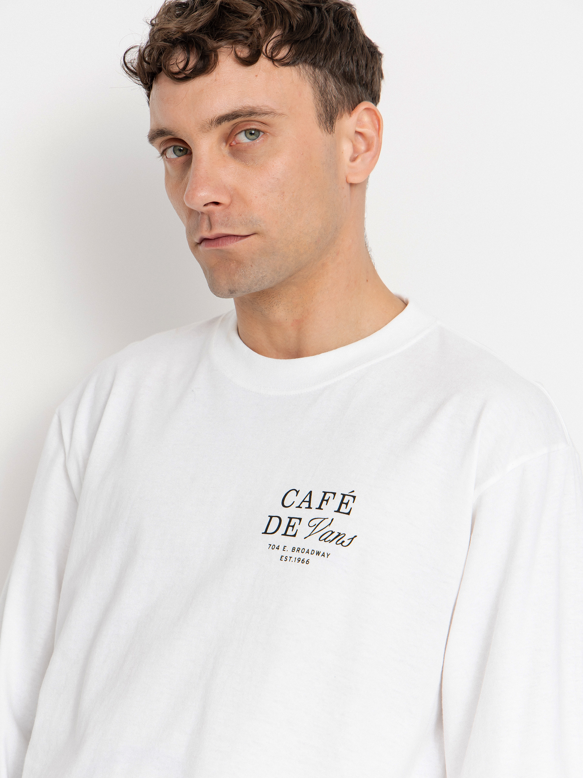Longsleeve Vans Cafe Vans (white)
