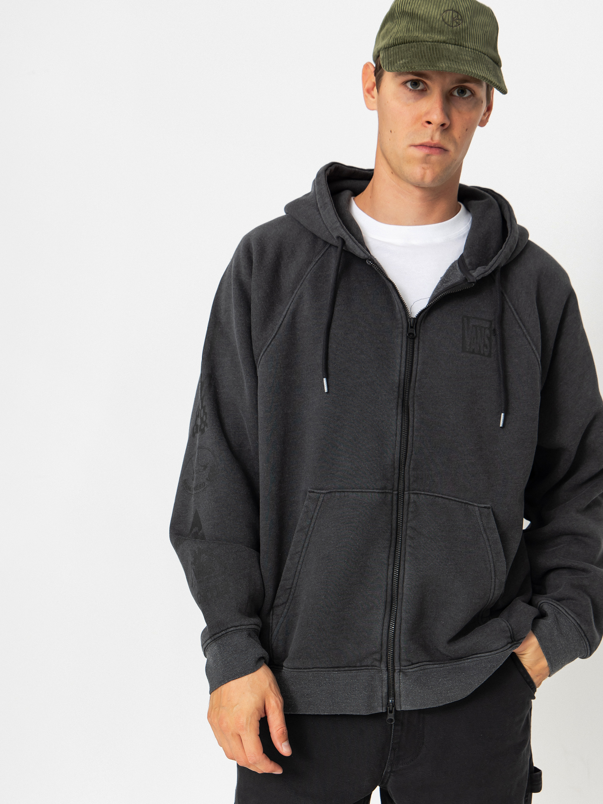 Hanorac Vans Mte Teamteam Full Zip (black)
