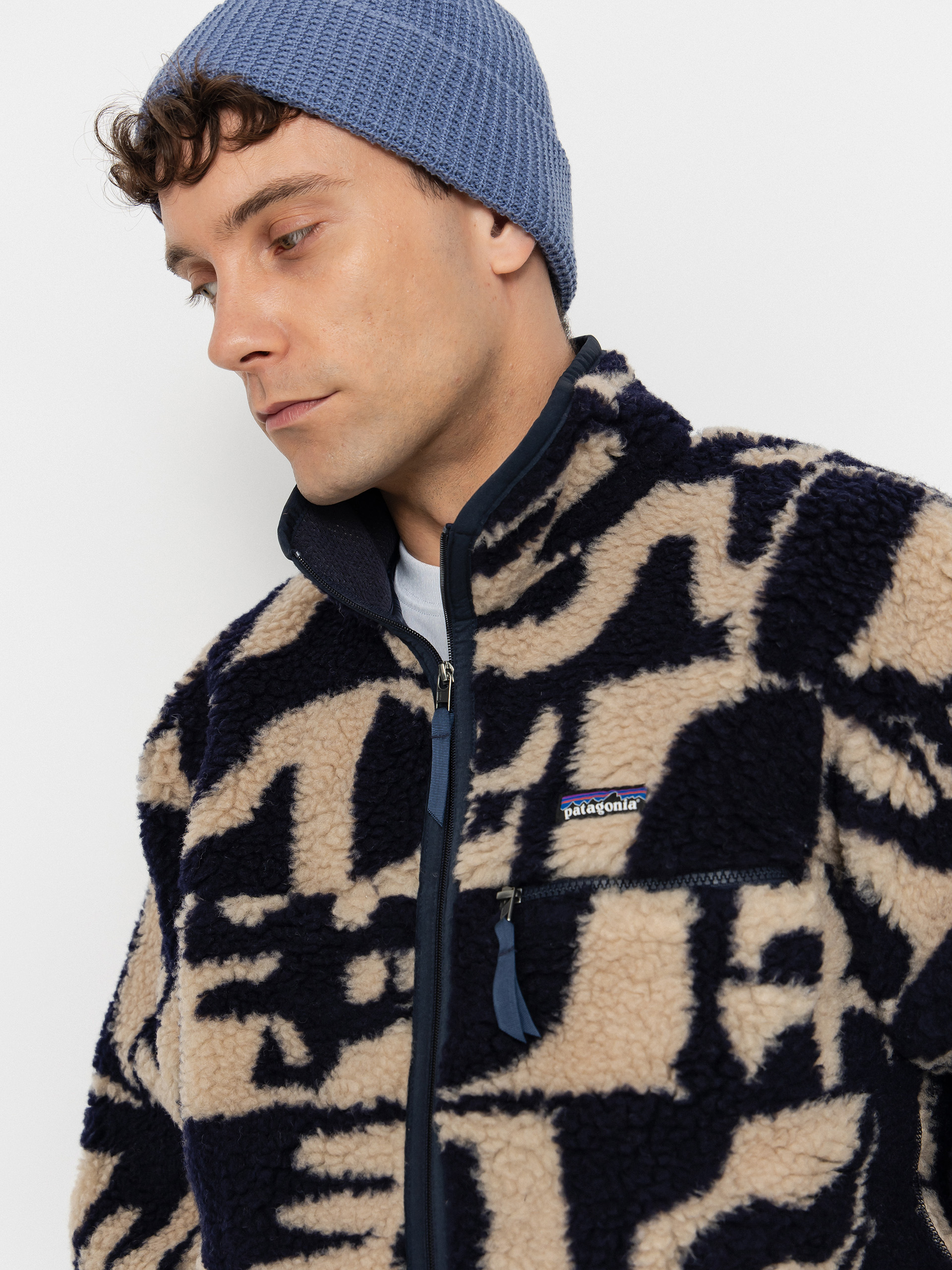 Hanorac Patagonia Natural Blend Retro Cardigan (mother tree oar tan)