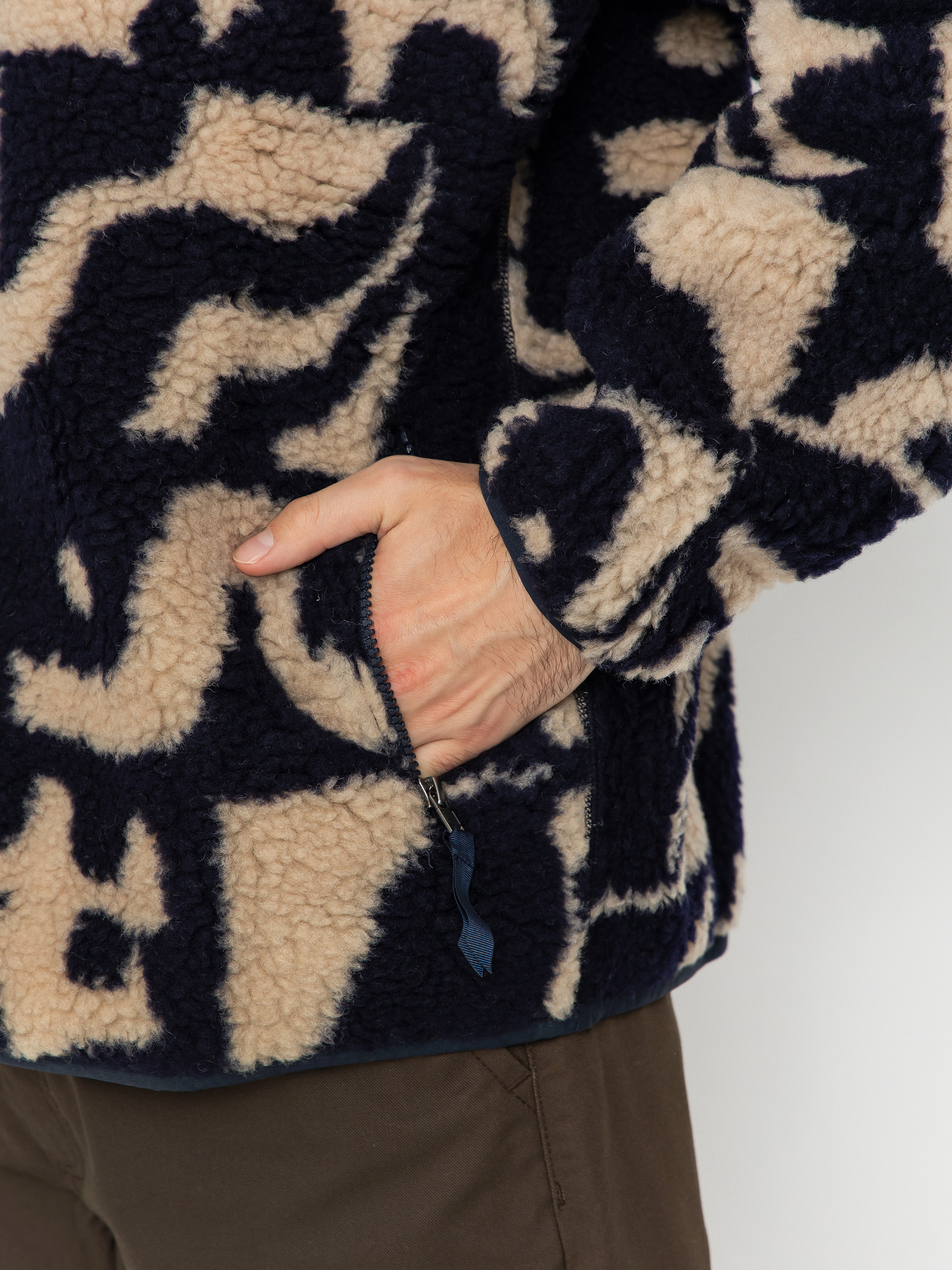 Hanorac Patagonia Natural Blend Retro Cardigan (mother tree oar tan)