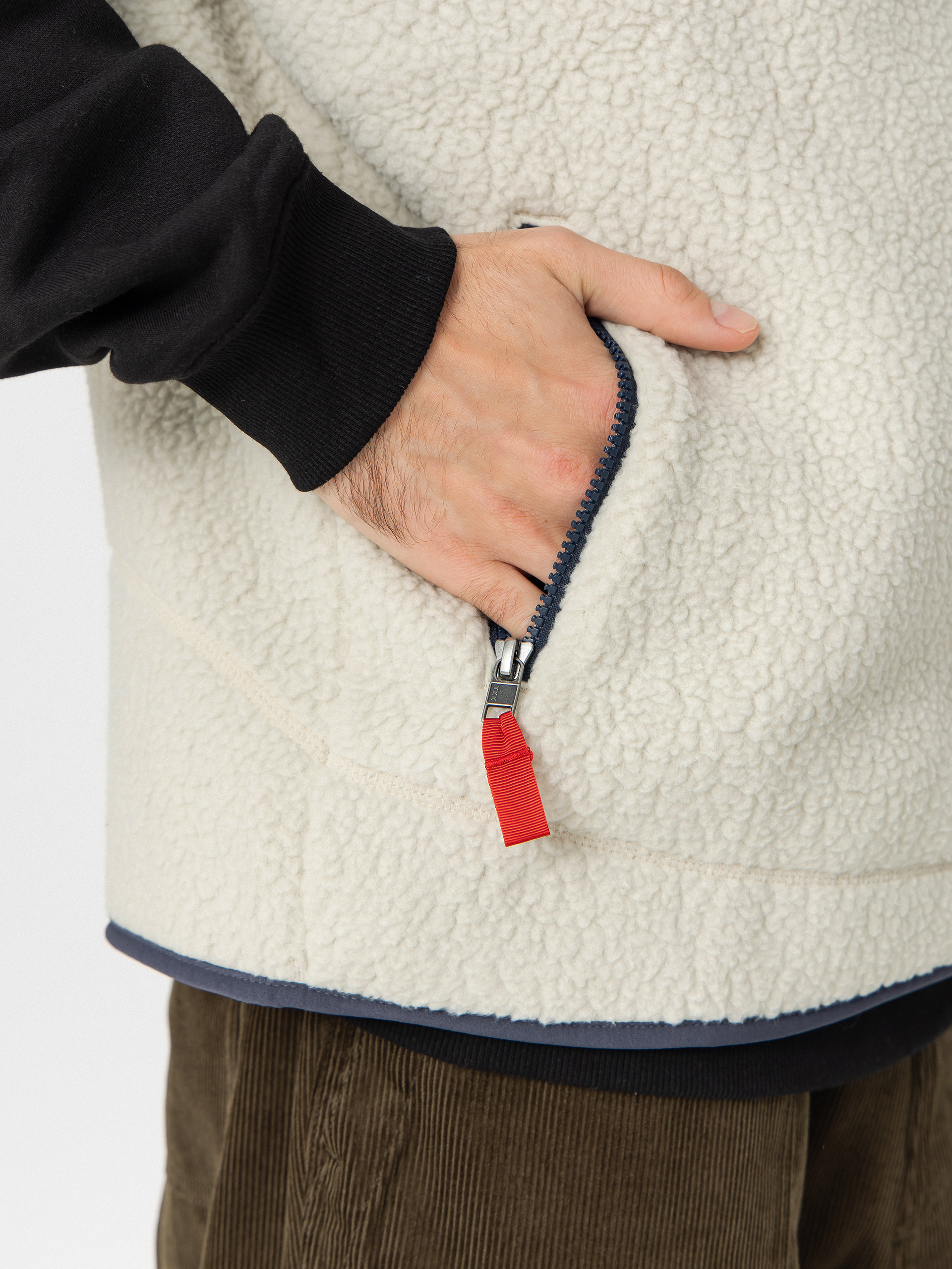 Vestă Patagonia Retro Pile (pelican w/smolder blue)