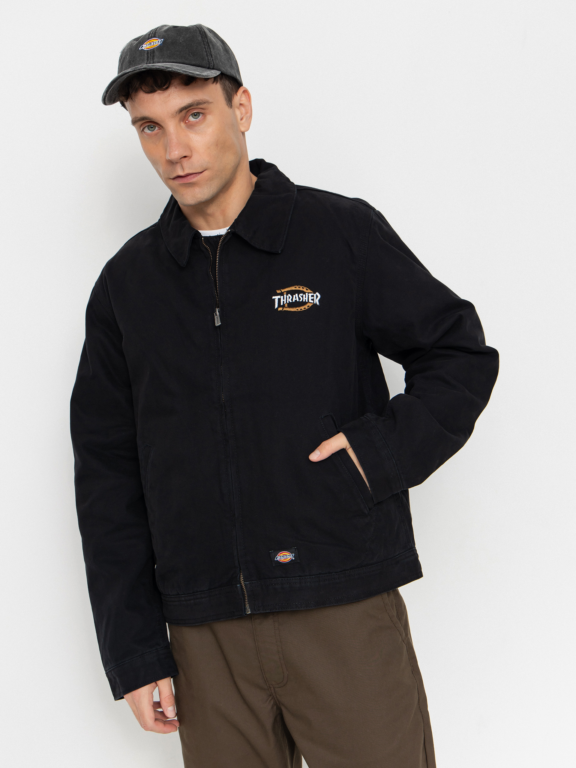 Geacă Dickies x Thrasher Jacket (black)