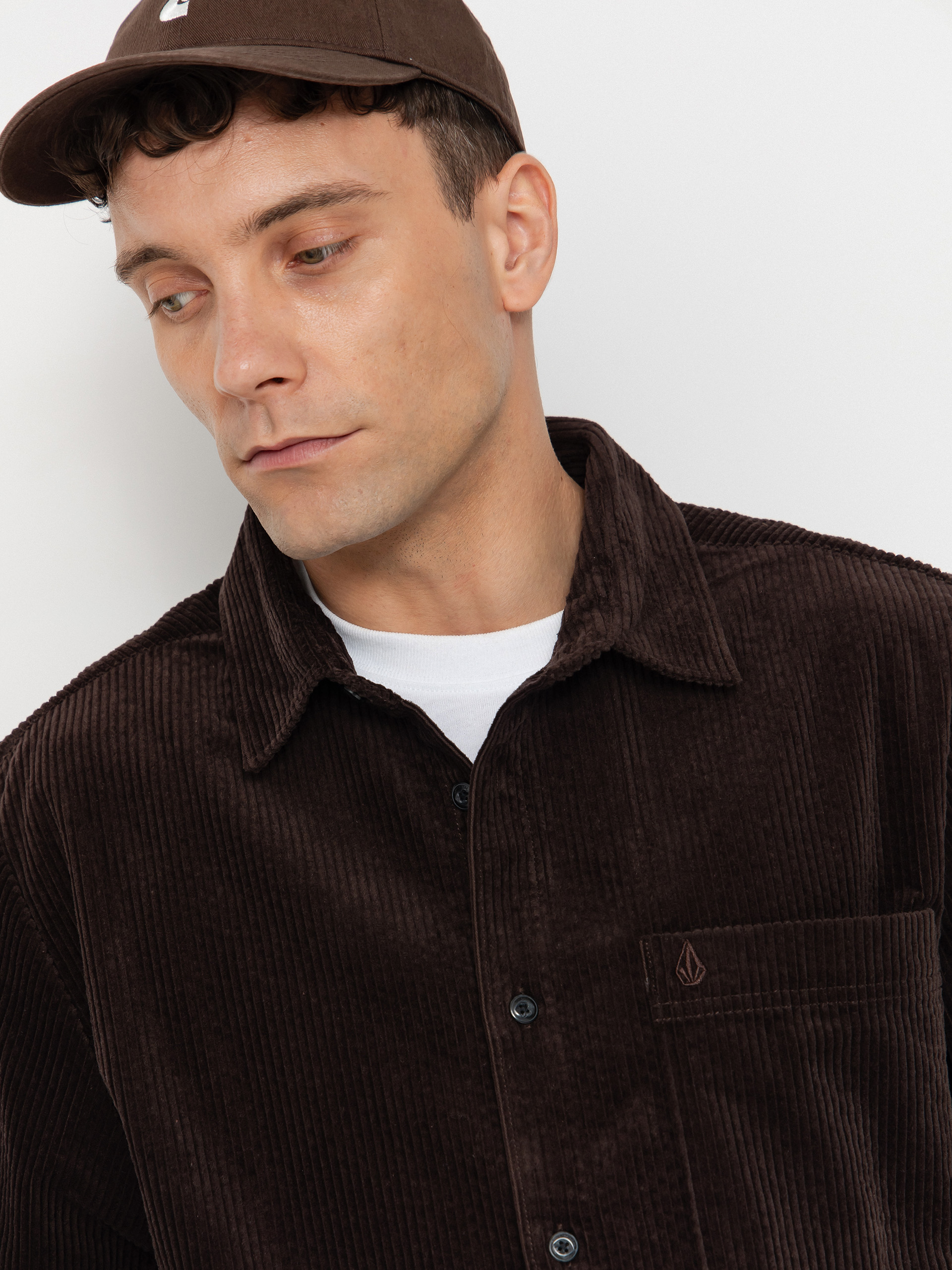 Cămașă Volcom Fostered (cacao)