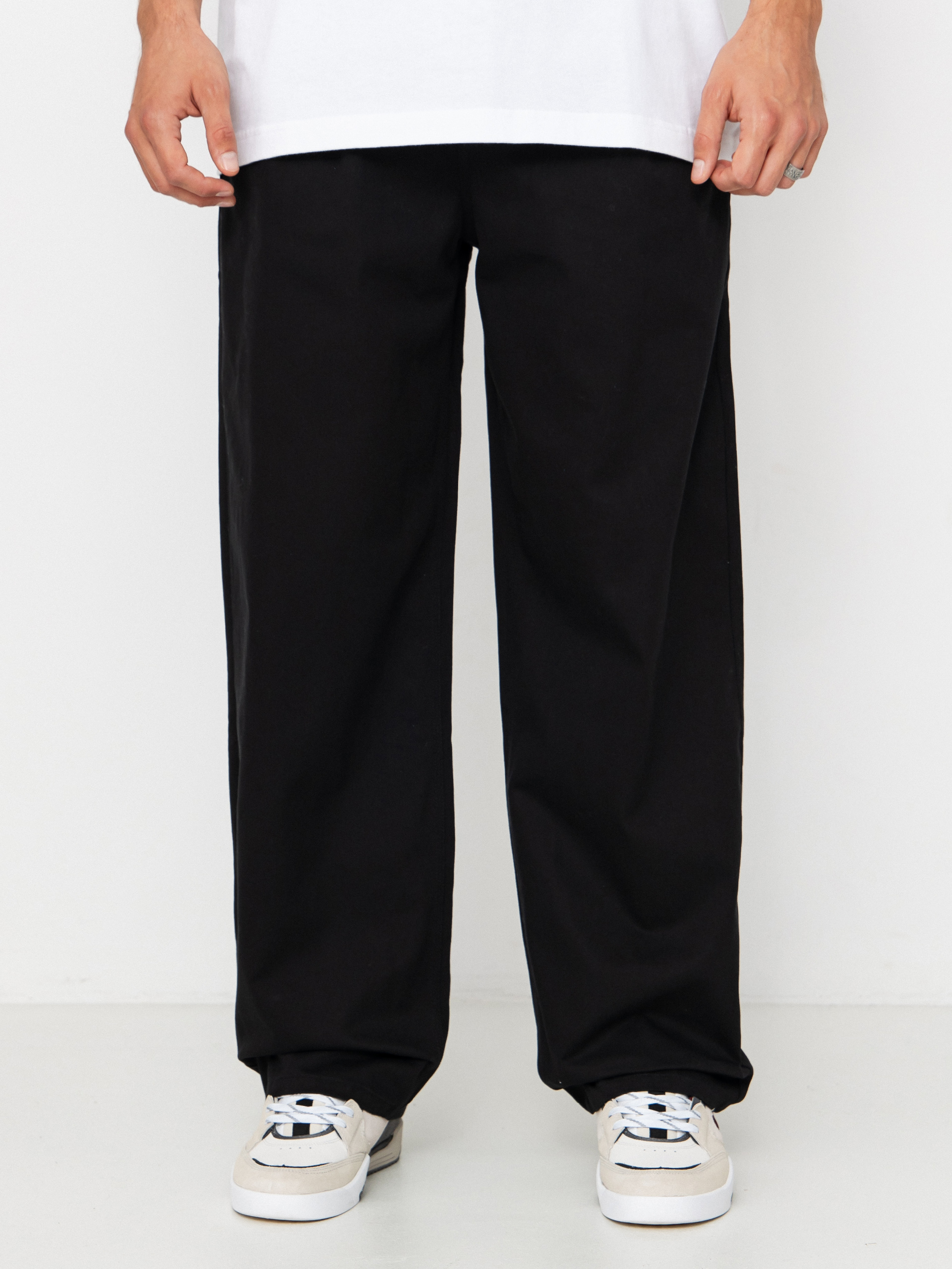 Pantaloni Volcom Baggos Pleat (black)