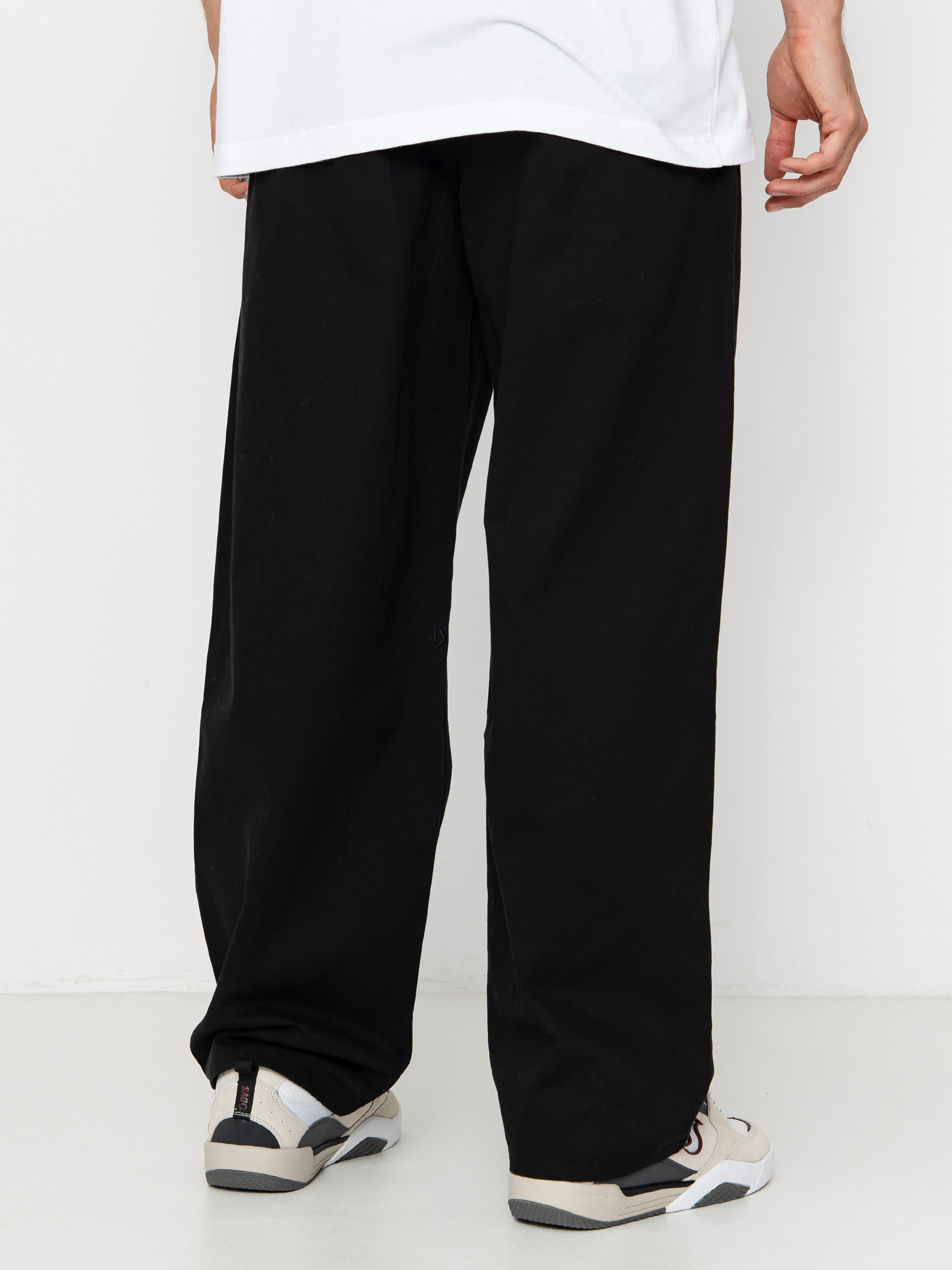 Pantaloni Volcom Baggos Pleat (black)