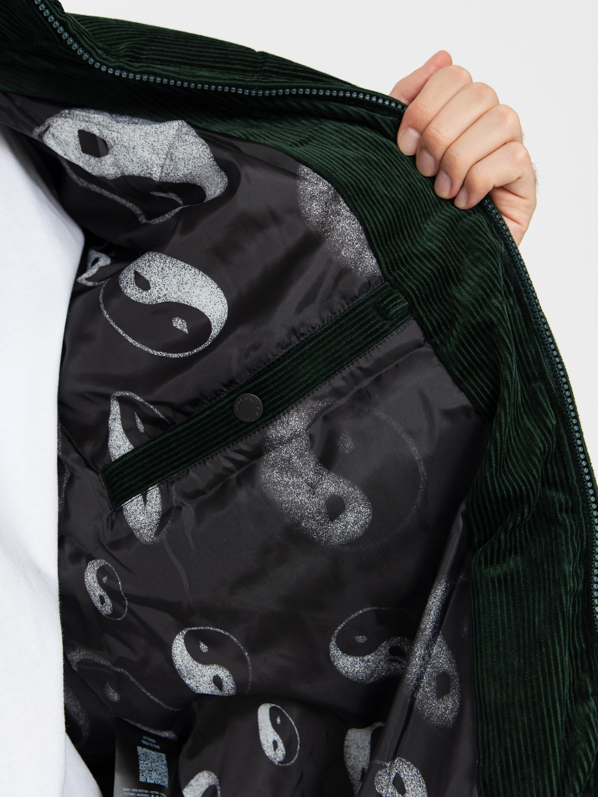 Geacă Volcom Walltz Cord (scarab)