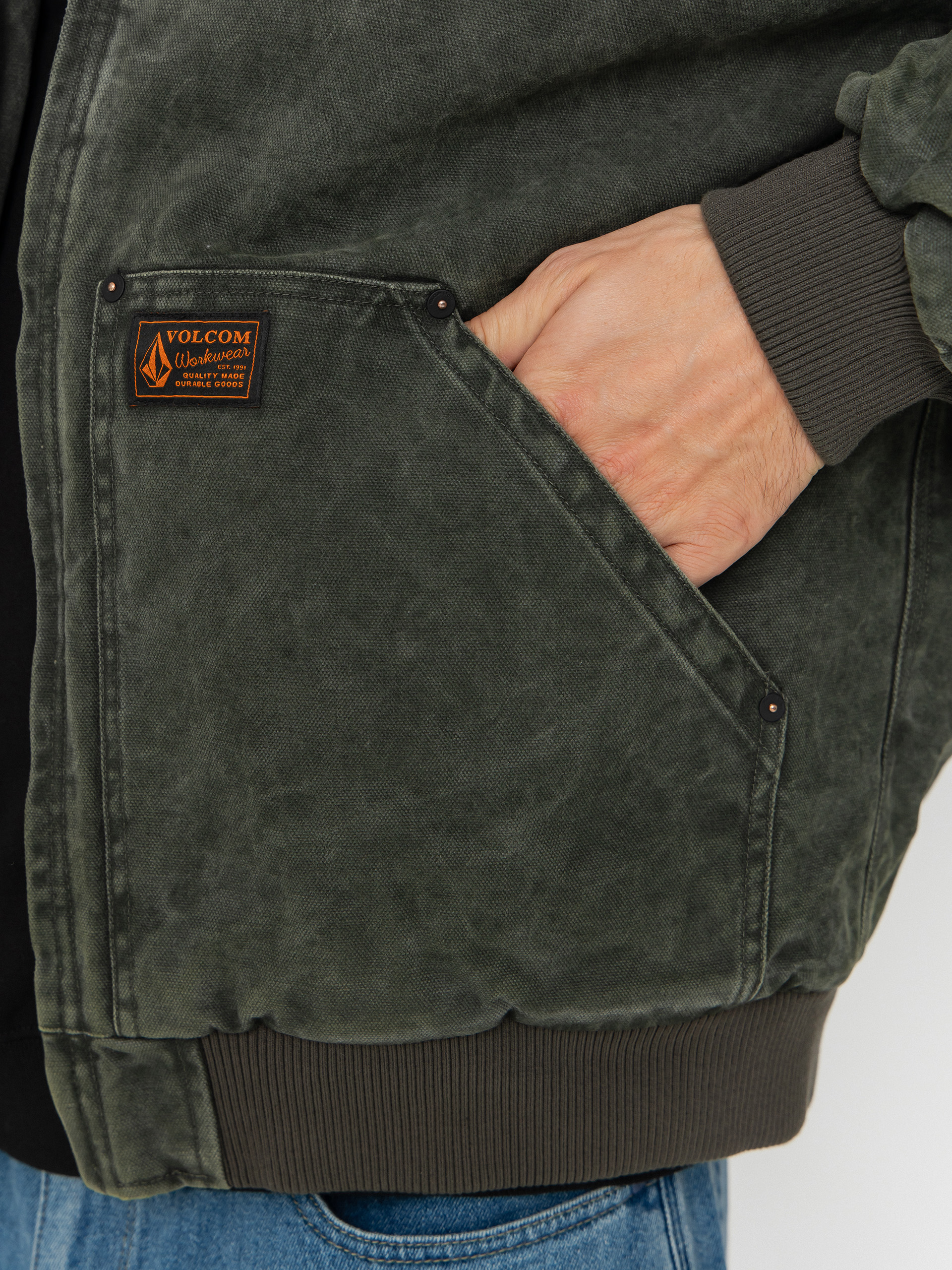 Geacă Volcom Hamilstorm (rinsed black)