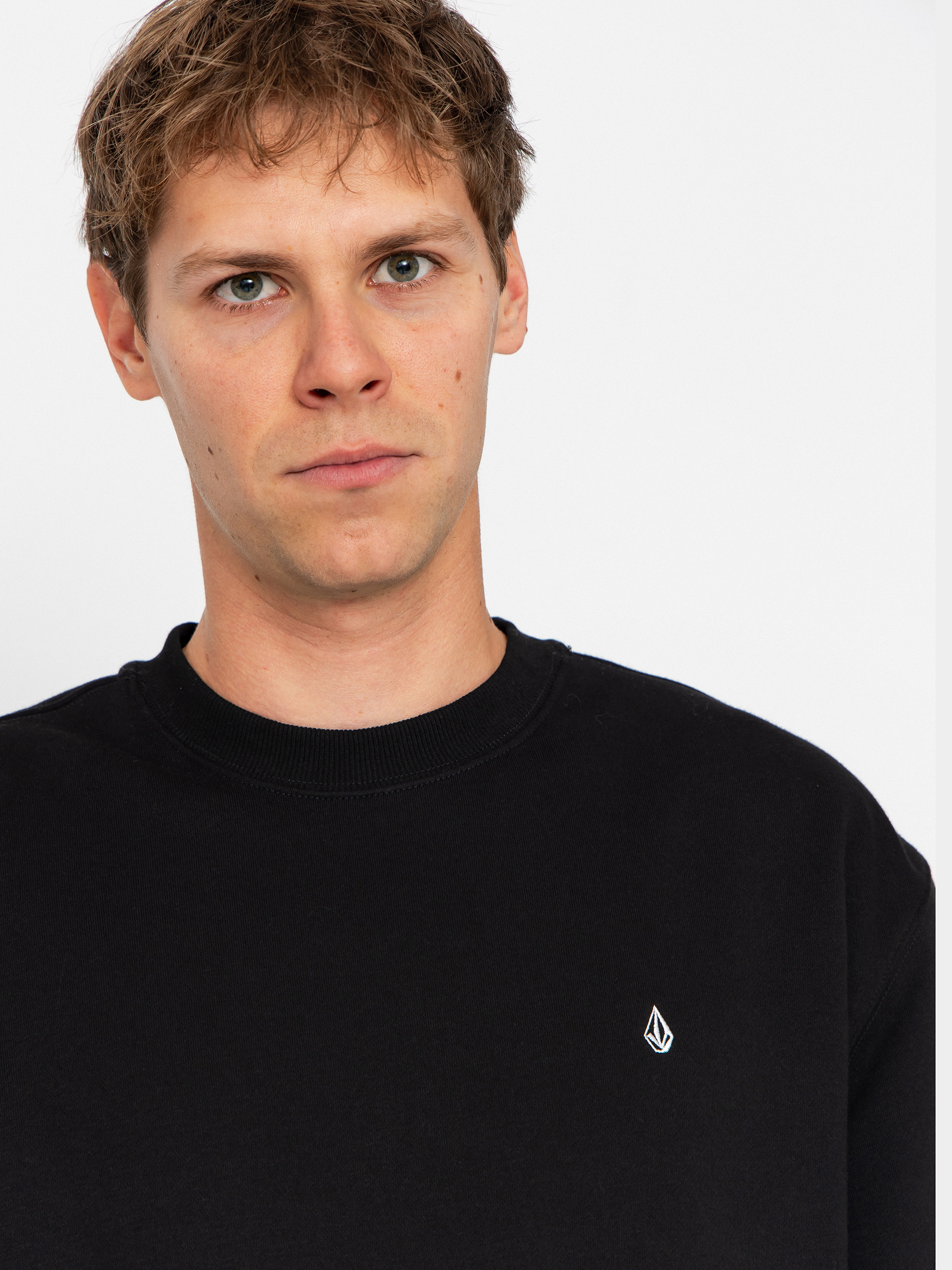 Hanorac Volcom Single Stone Crew (black)
