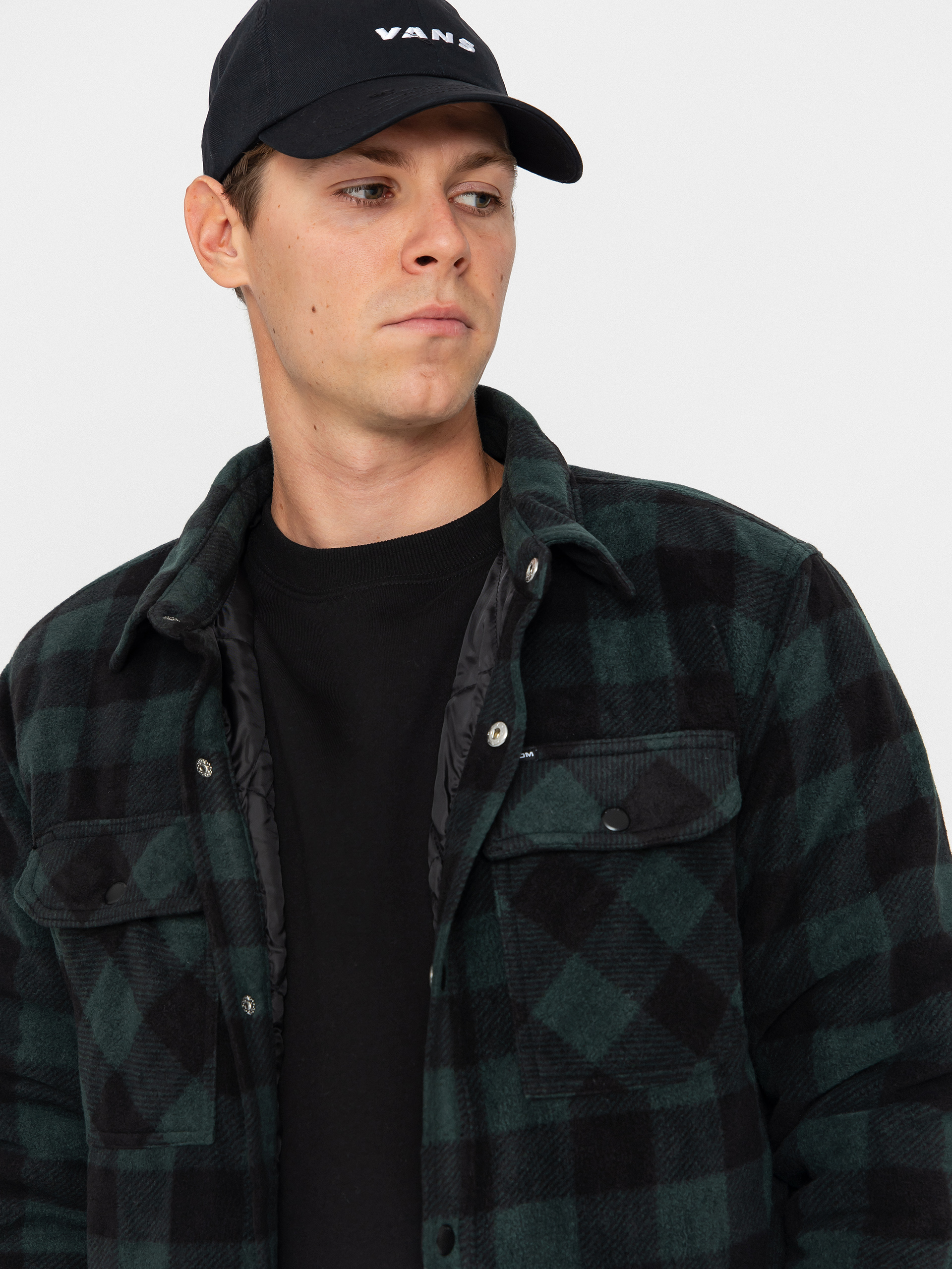 Cămașă Volcom Bowered Fleece (scarab)