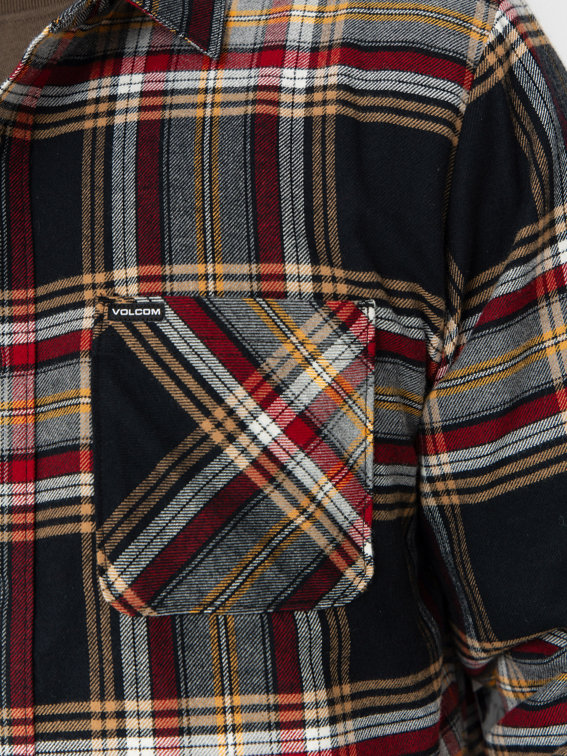 Cămașă Volcom Netastone Flannel (antique black)