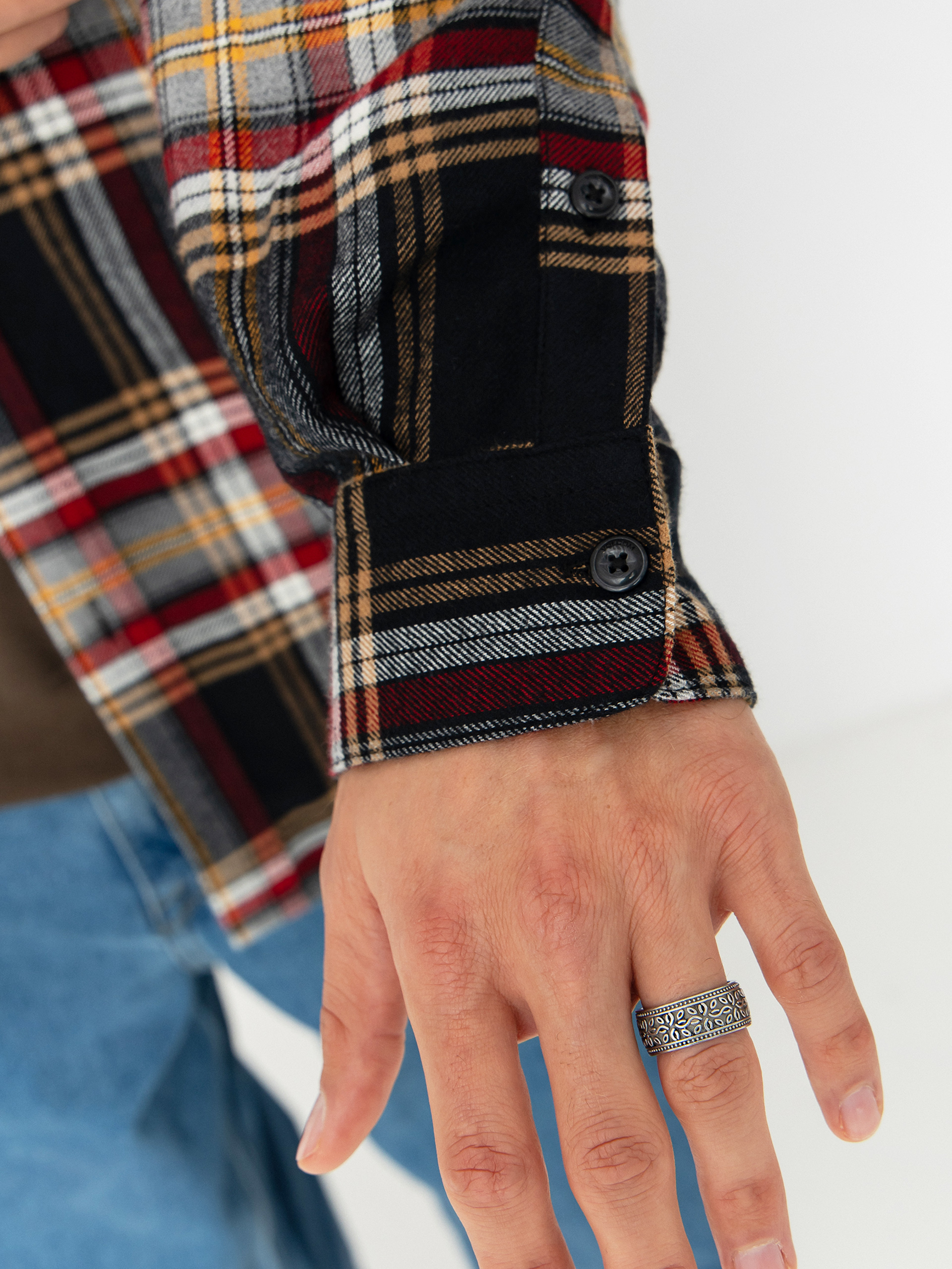 Cămașă Volcom Netastone Flannel (antique black)