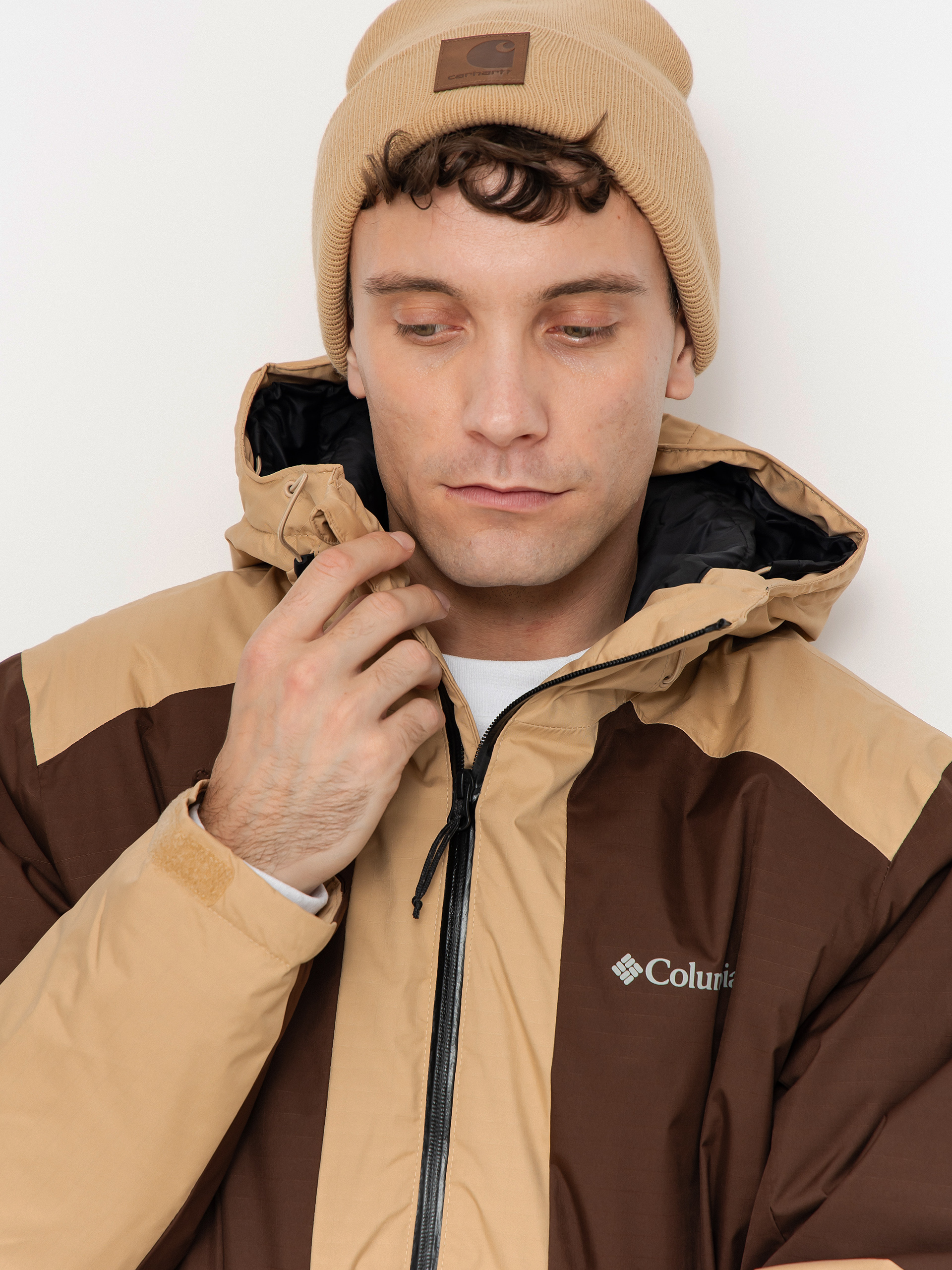 Geacă Columbia Point Park II Insulated (black/tobacco)