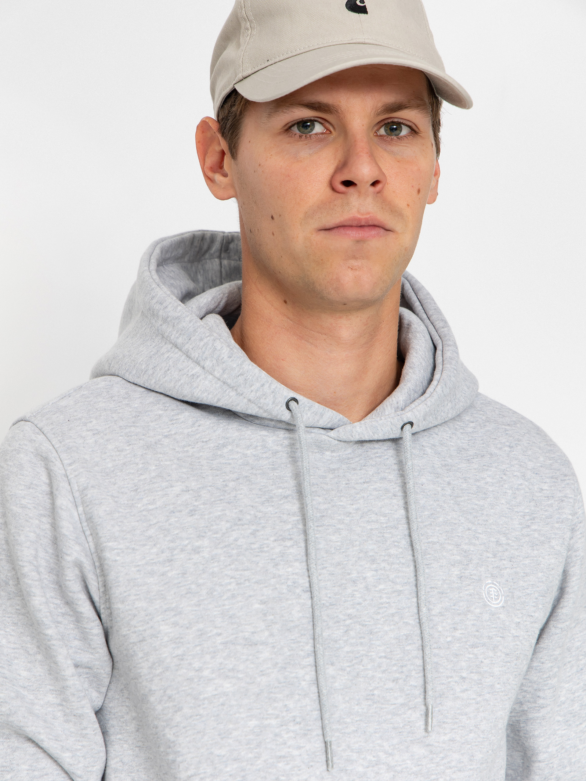 Hanorac cu glugă Element Icon Embroidery HD (mid grey heather)