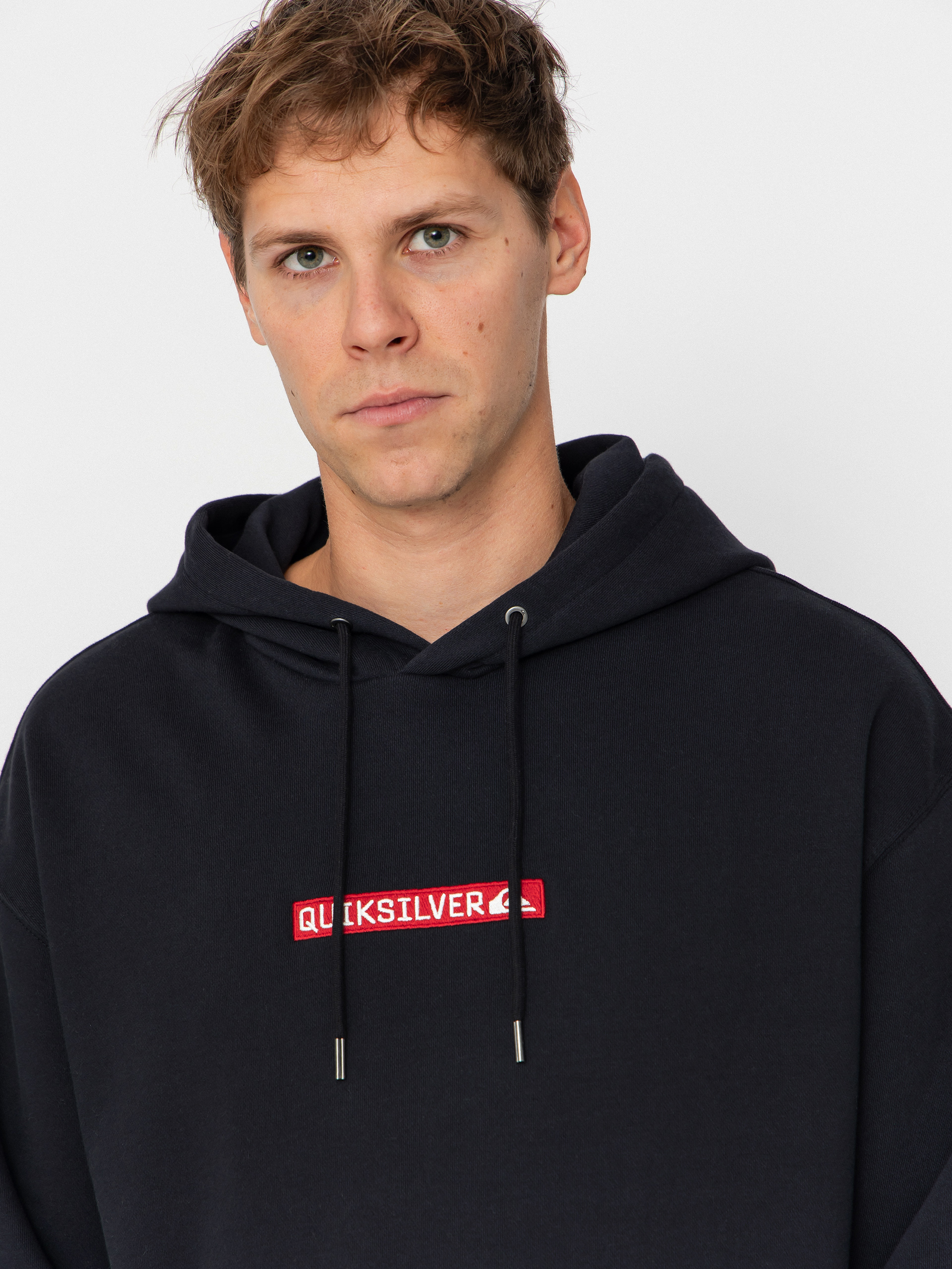 Hanorac cu glugă Quiksilver Dna HD (black)