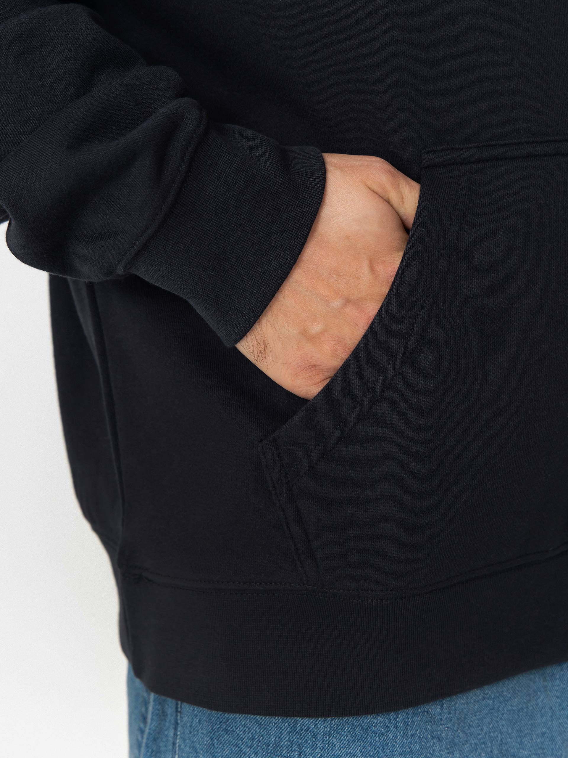 Hanorac cu glugă Quiksilver Dna HD (black)