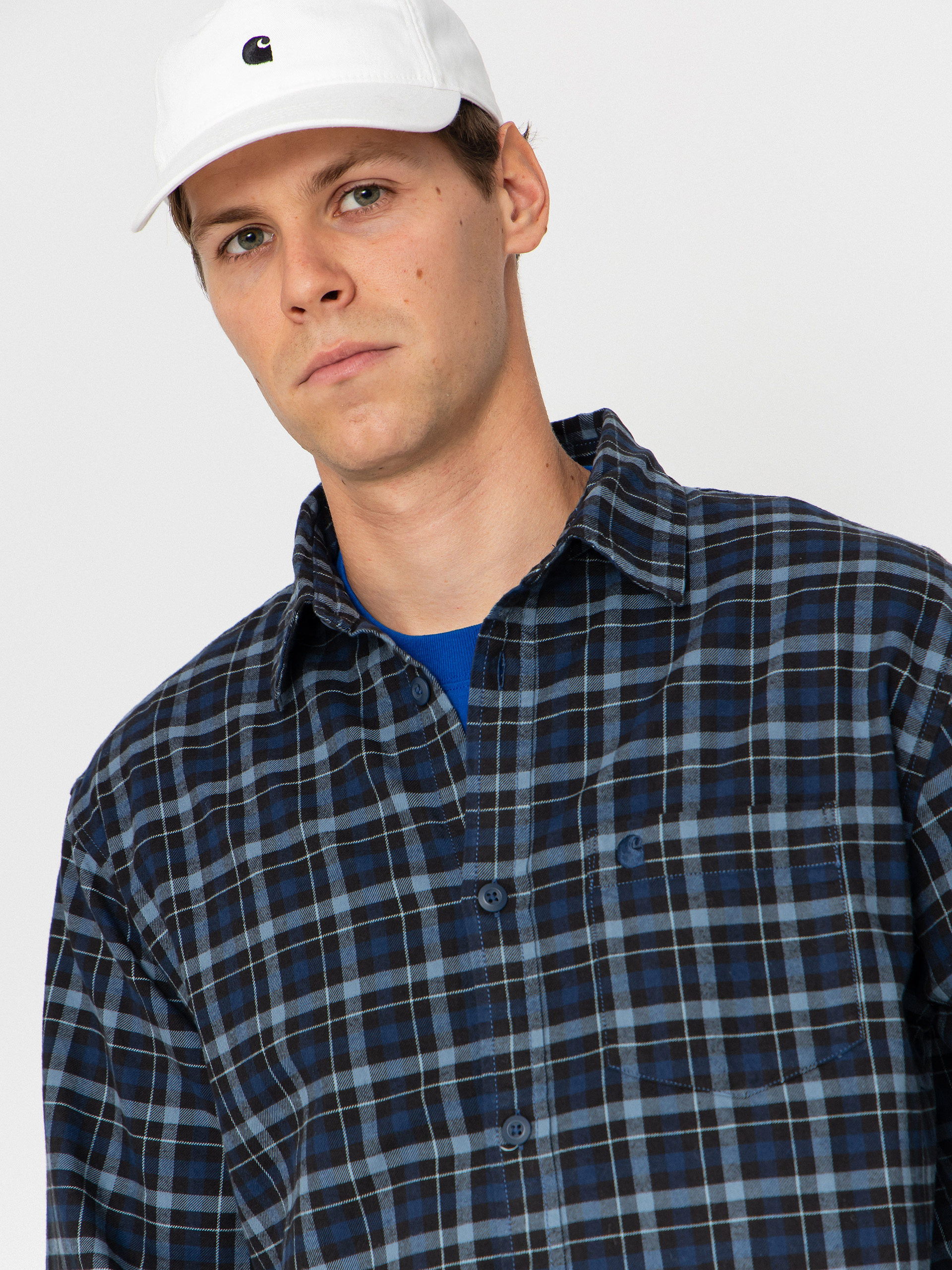 Cămașă Carhartt WIP Widmark (widmark check/jupiter)