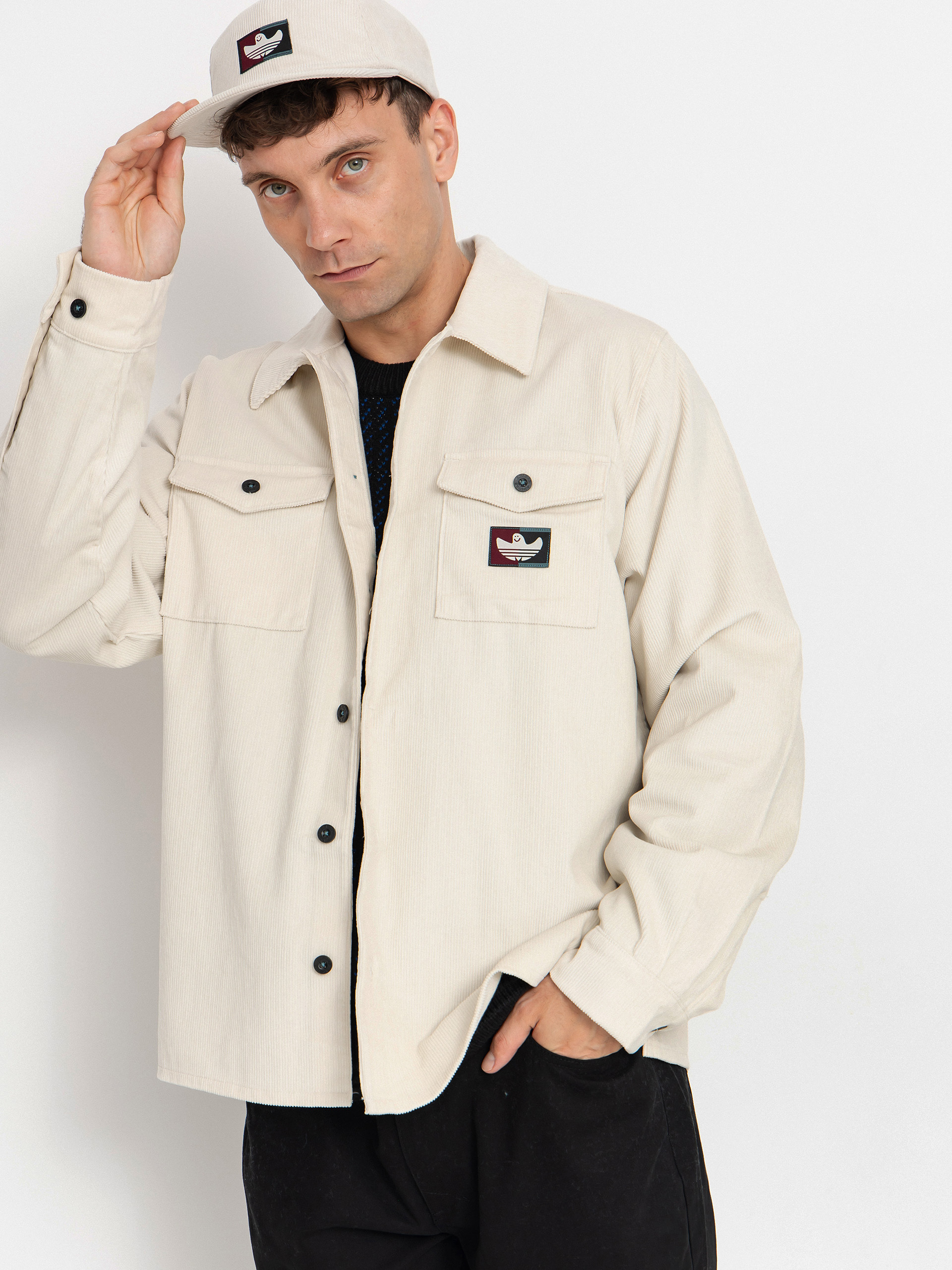 Cămașă adidas Shmoo Cord (alumin/shared)