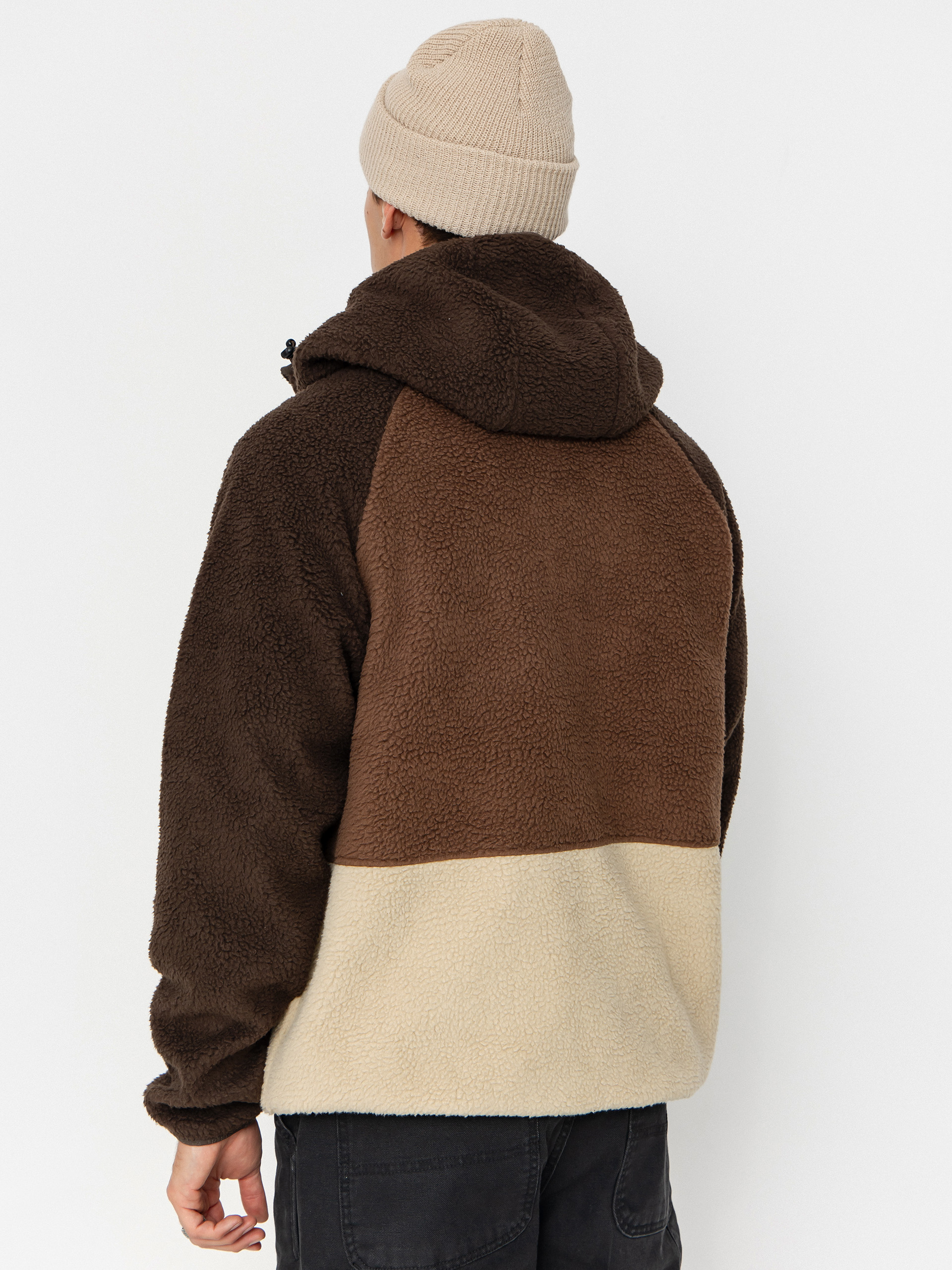 Pentru bărbați Hanorac din fleece Iriedaily Quentin Fleece (dark coffee)
