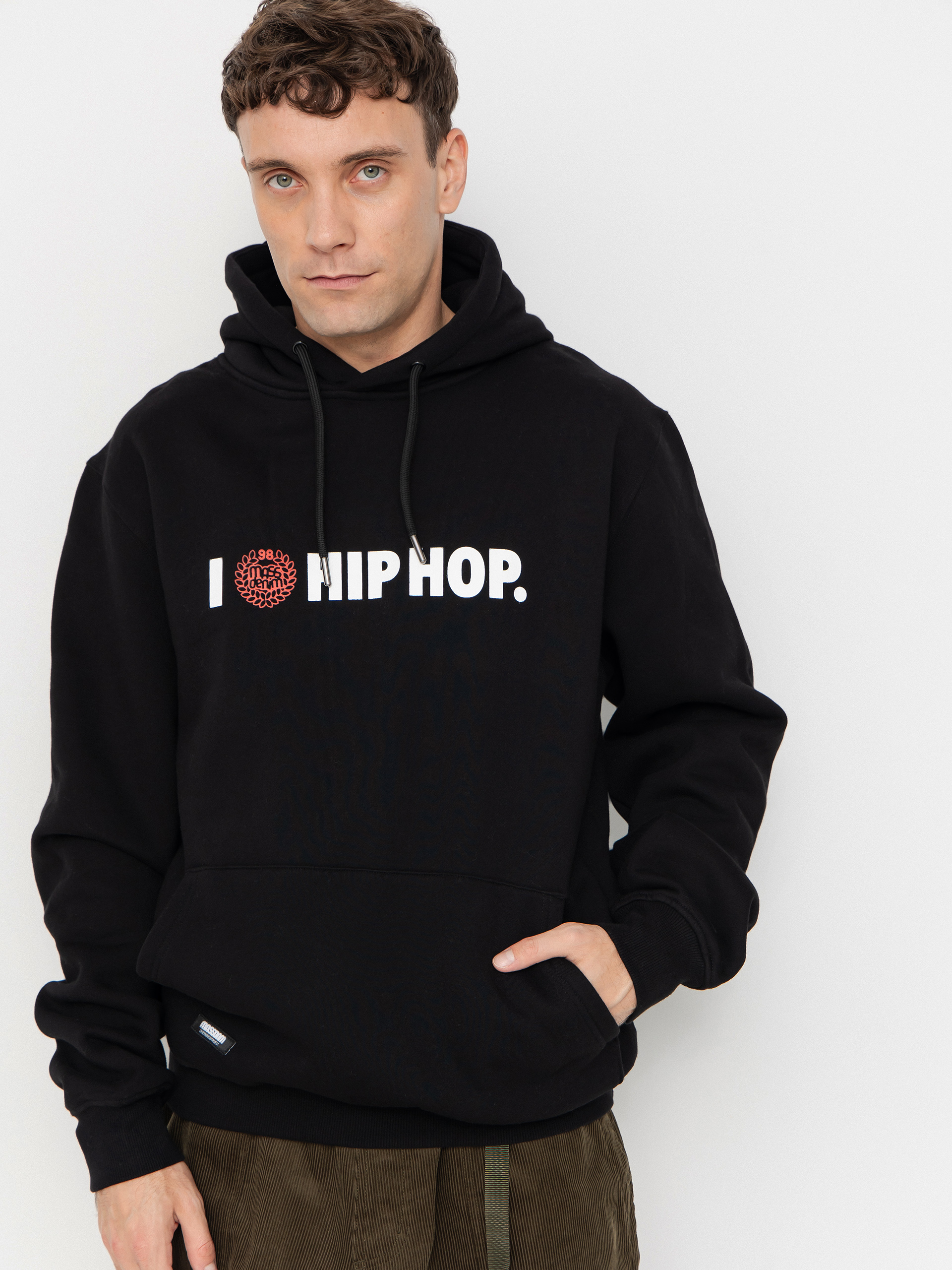 Hanorac cu glugă MassDnm Feelings HD (black)