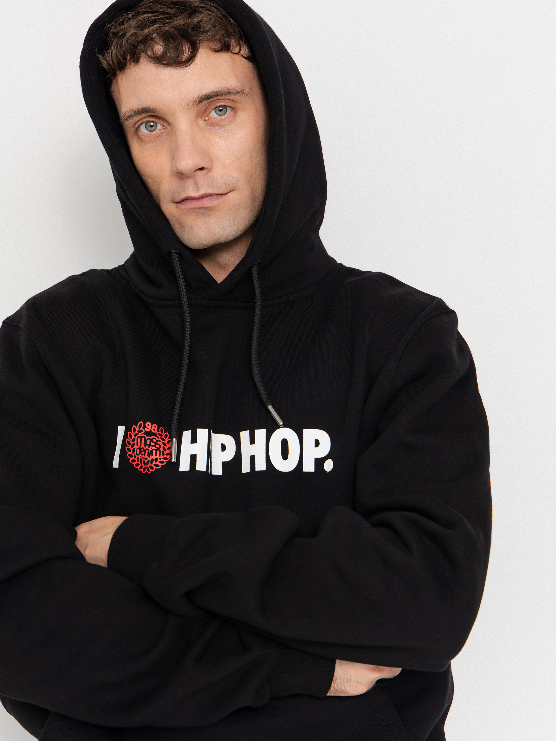 Hanorac cu glugă MassDnm Feelings HD (black)