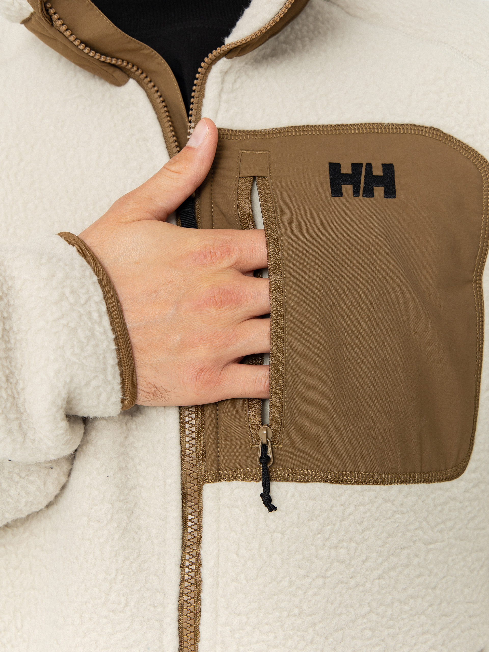 Pentru bărbați Hanorac din fleece Helly Hansen Panorama Pile Block (pelican)