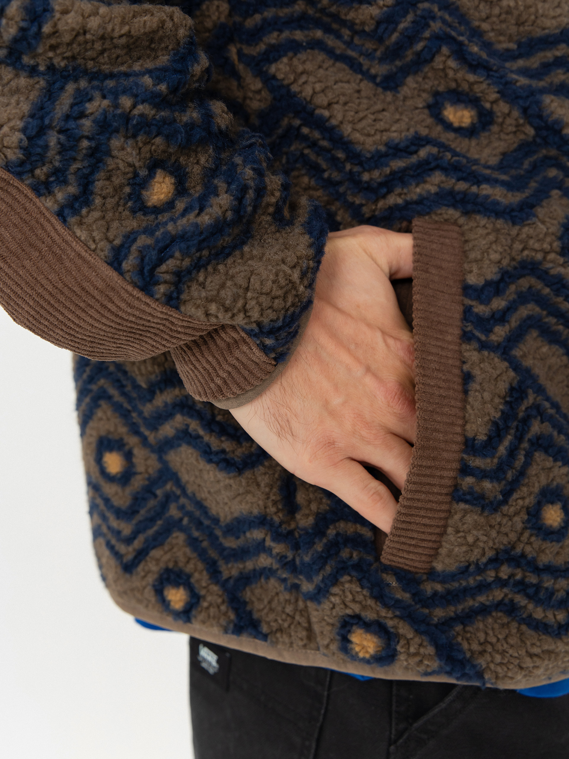 Pentru bărbați Hanorac din fleece Kavu Wayside (walnut mountain)