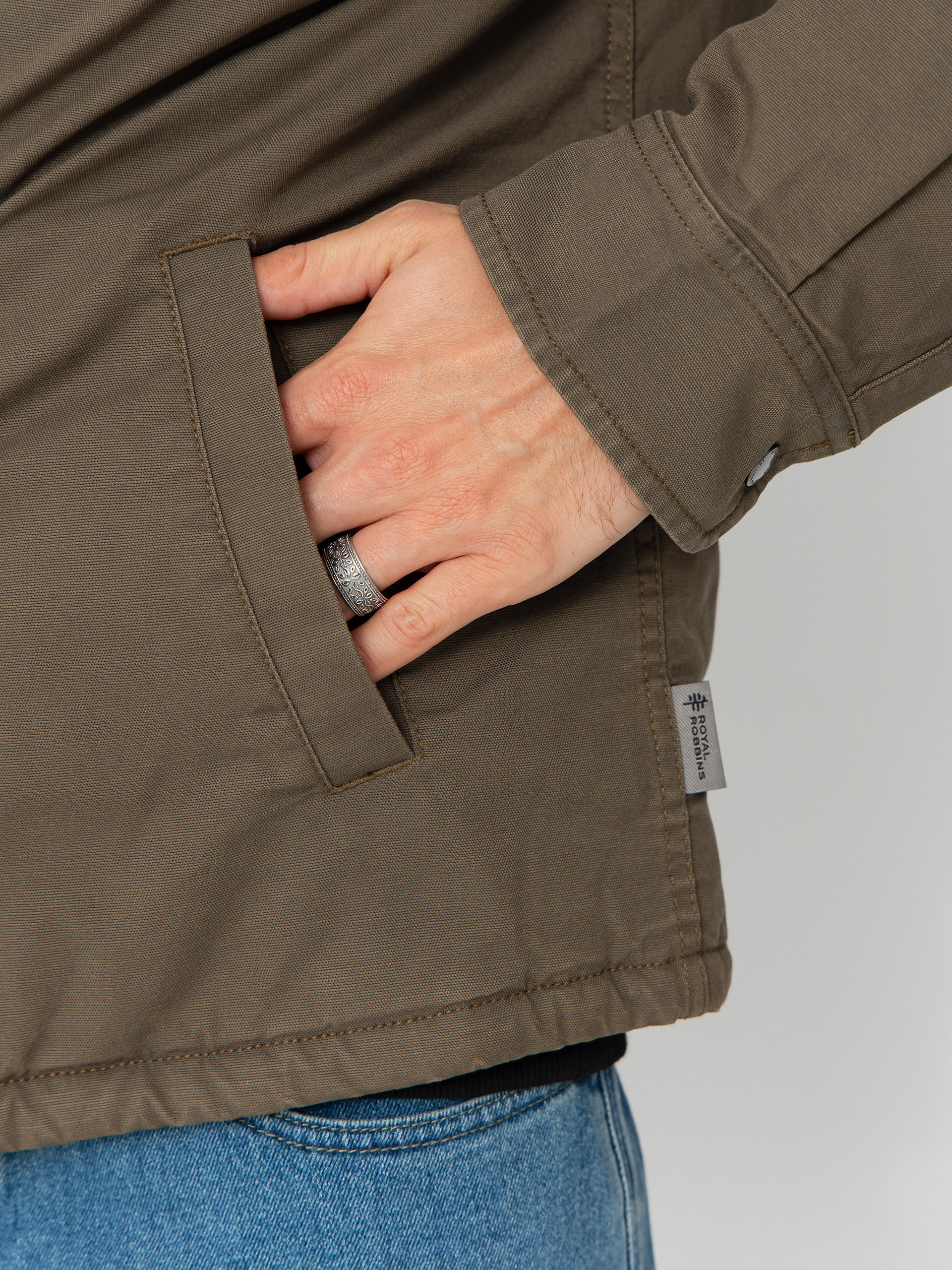 Geacă Royal Robbins El Cap Canvas Shacket (forester)