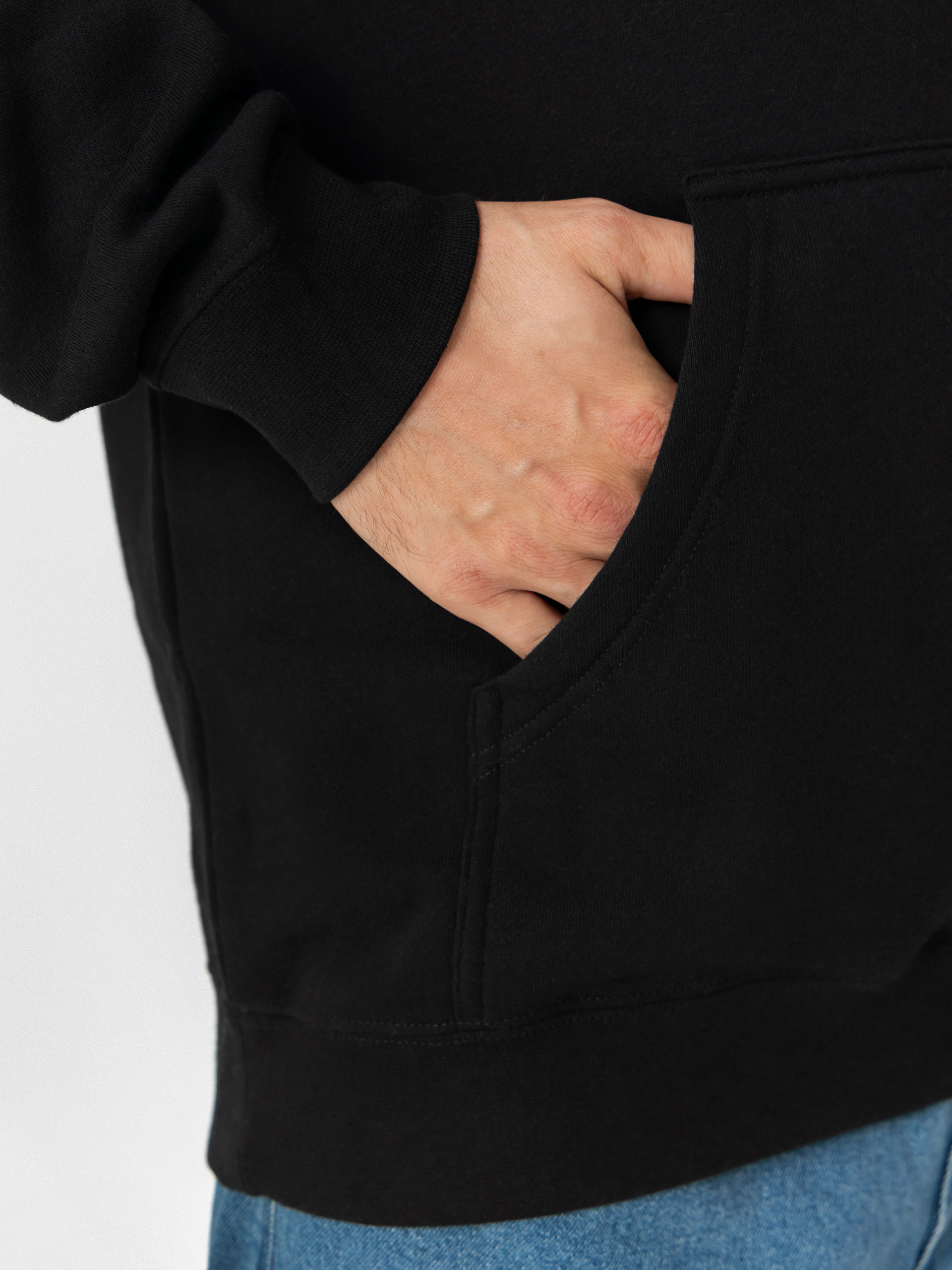 Hanorac cu glugă Brixton Void HD (black)