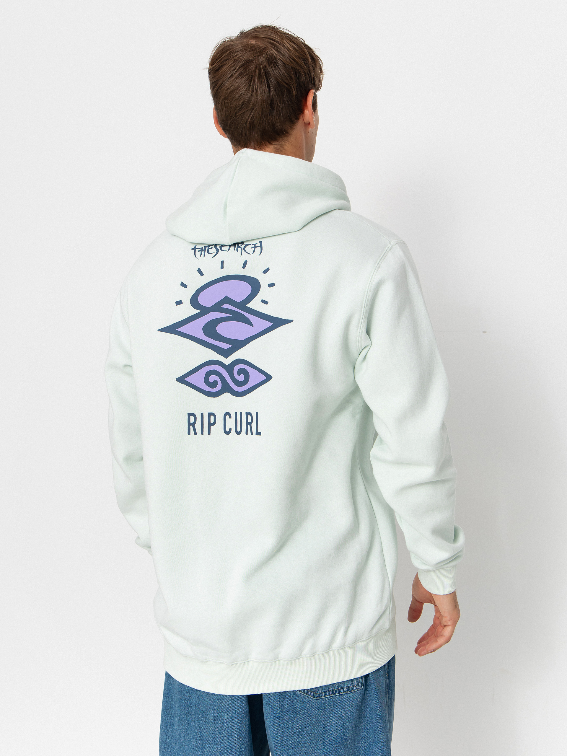 Hanorac cu glugă Rip Curl Search Icon HD (green mist)