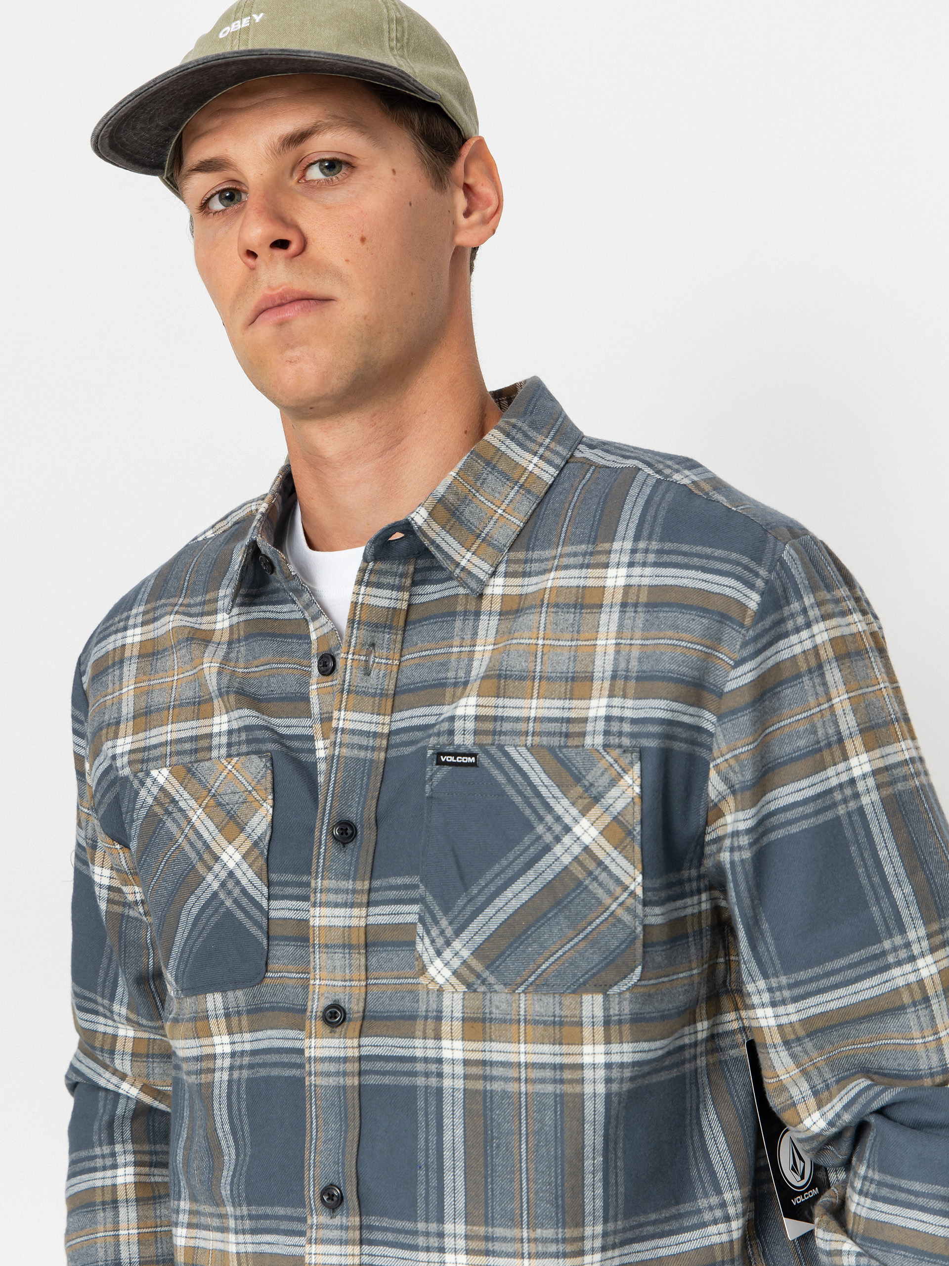 Cămașă Volcom Netastone Flannel (dark slate)